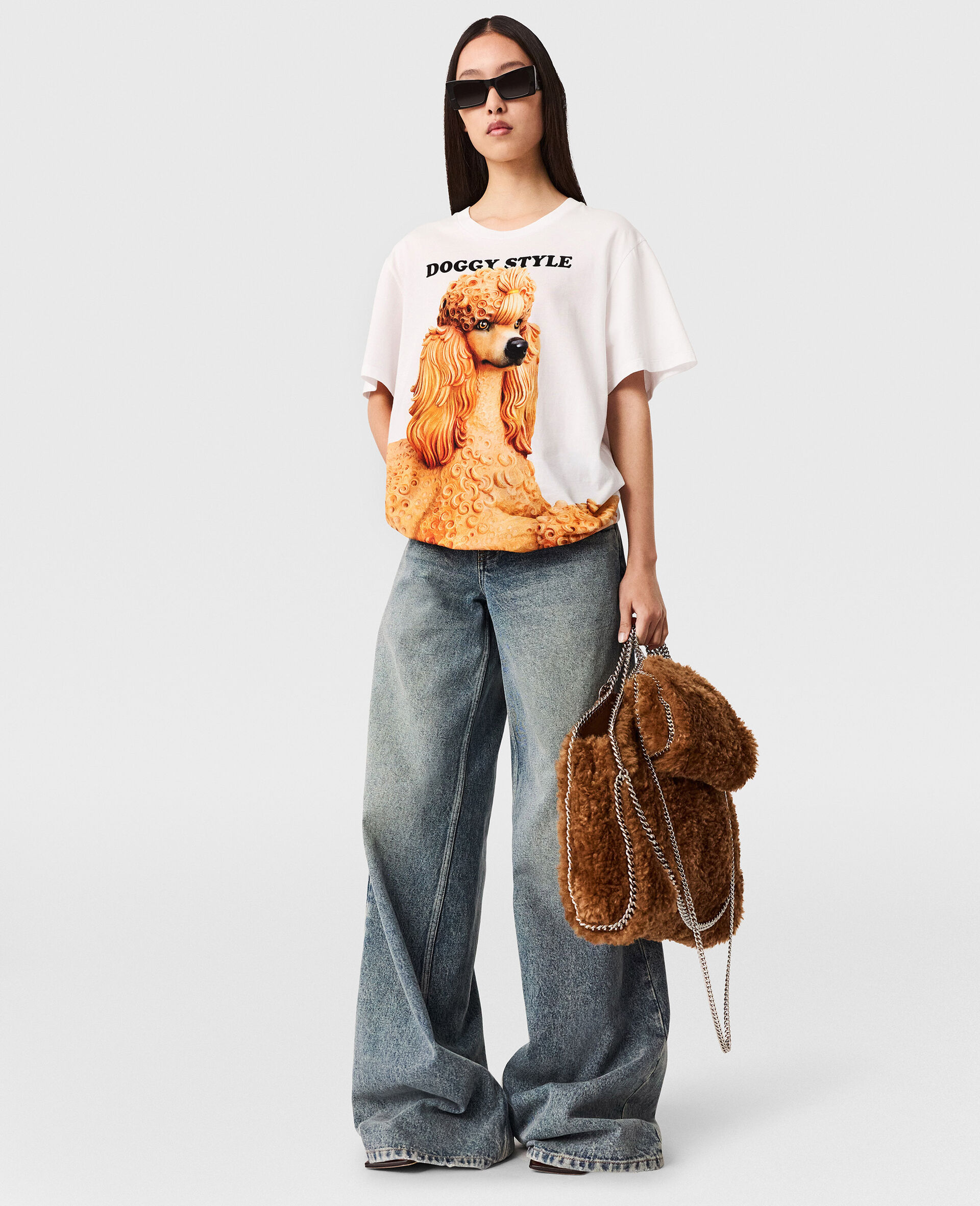 Jeff Koons Doggy Style T-Shirt-White-large image number 4