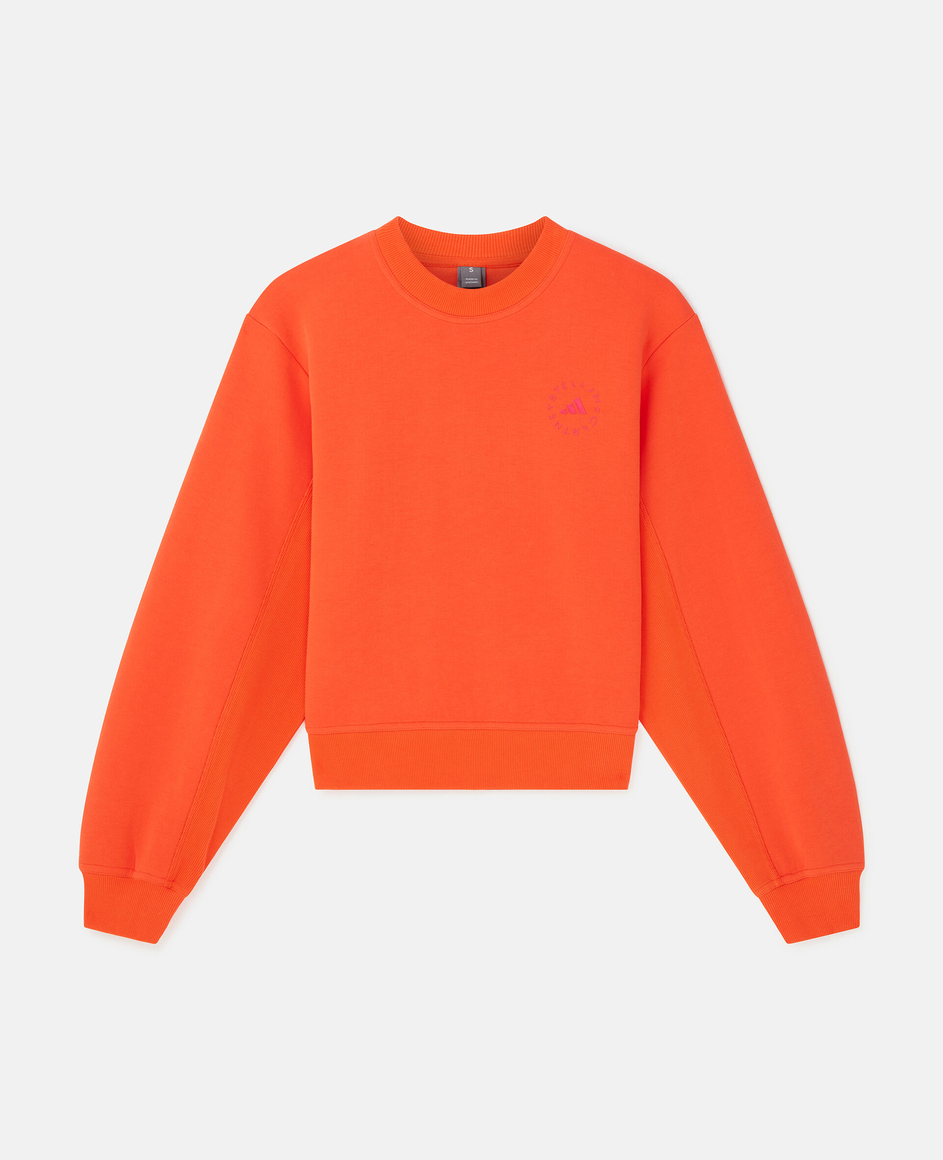 TrueCasuals Sweatshirt-Orange-medium