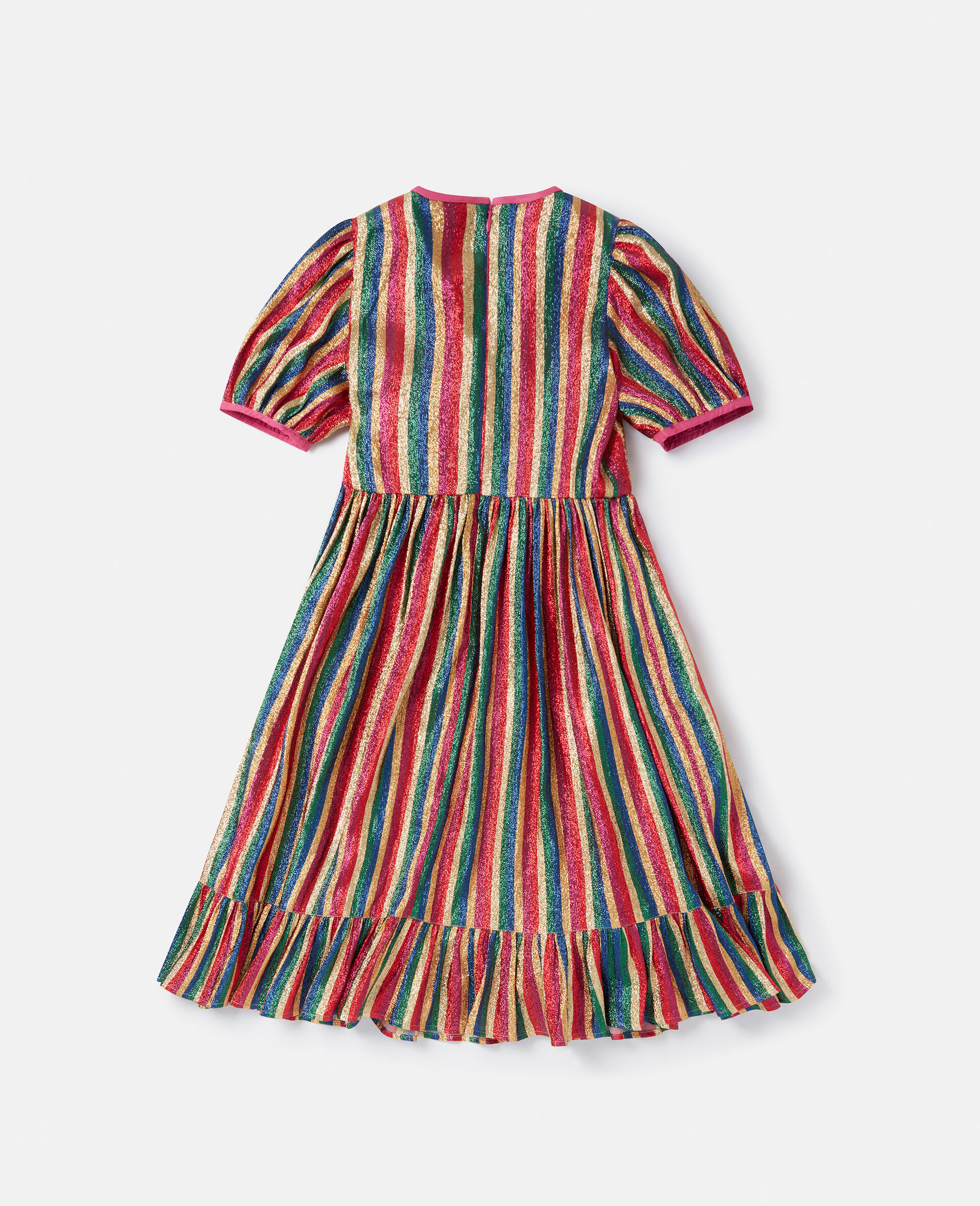 Metallic Kleid mit Regenbogenstreifen in Mehrfarbig für Women | Stella ...