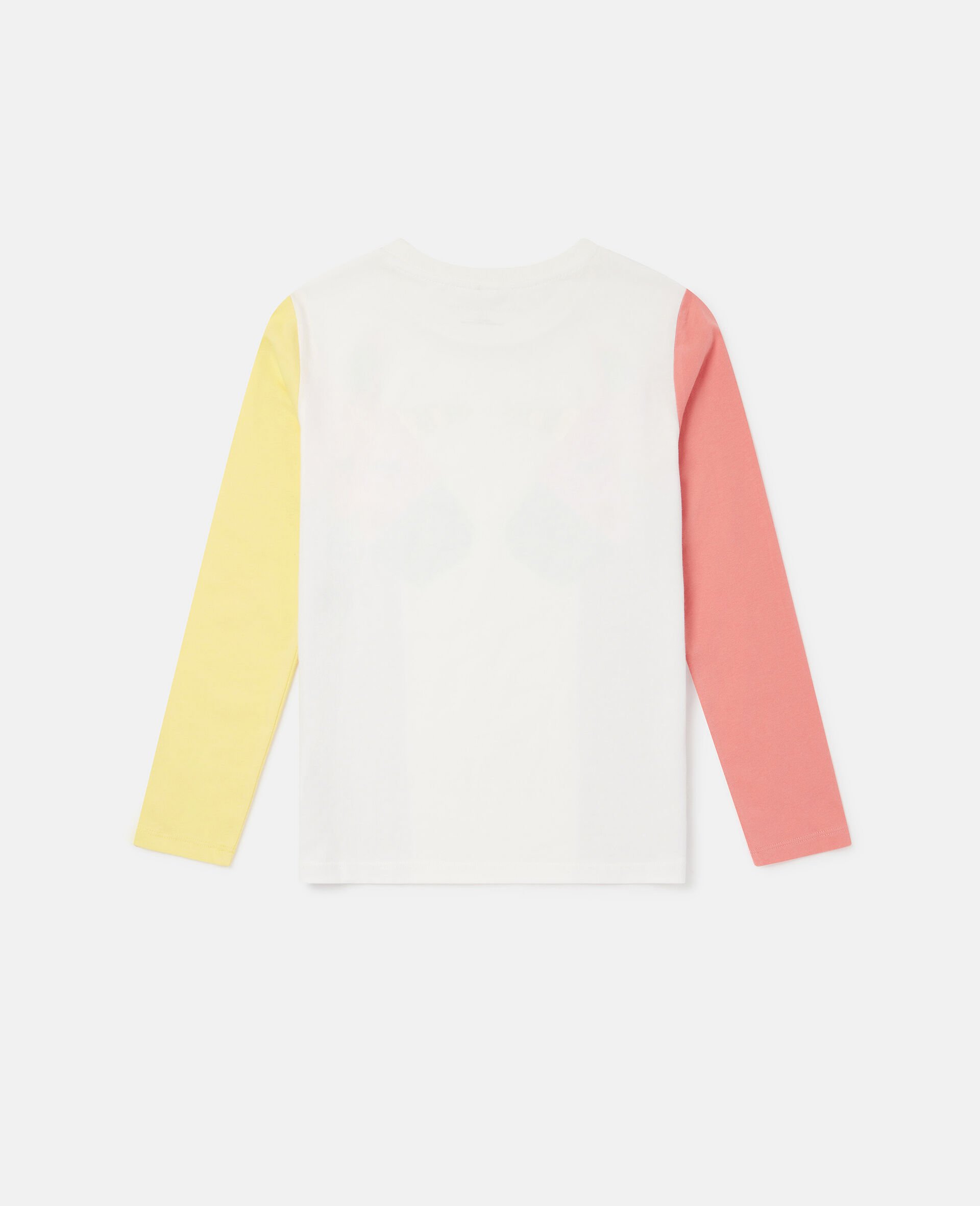Rainbow Unicorn Print Long Sleeve T-Shirt-Red-large Rainbow Unicorn Print Long Sleeve T-Shirt-Red-large image number 2