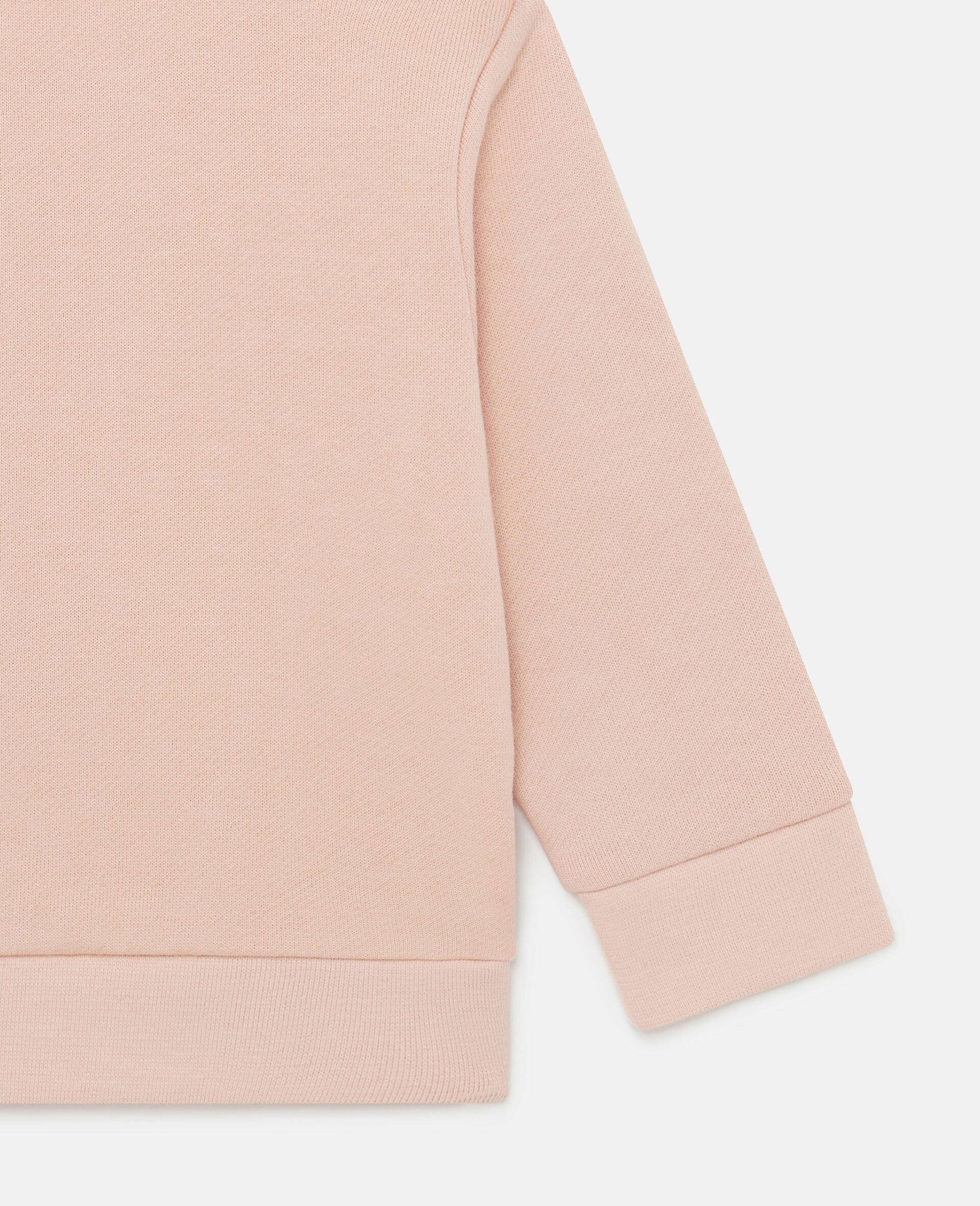 Horse Graphic Sweatshirt-Pink-large Horse Graphic Sweatshirt-Pink-large image number 3