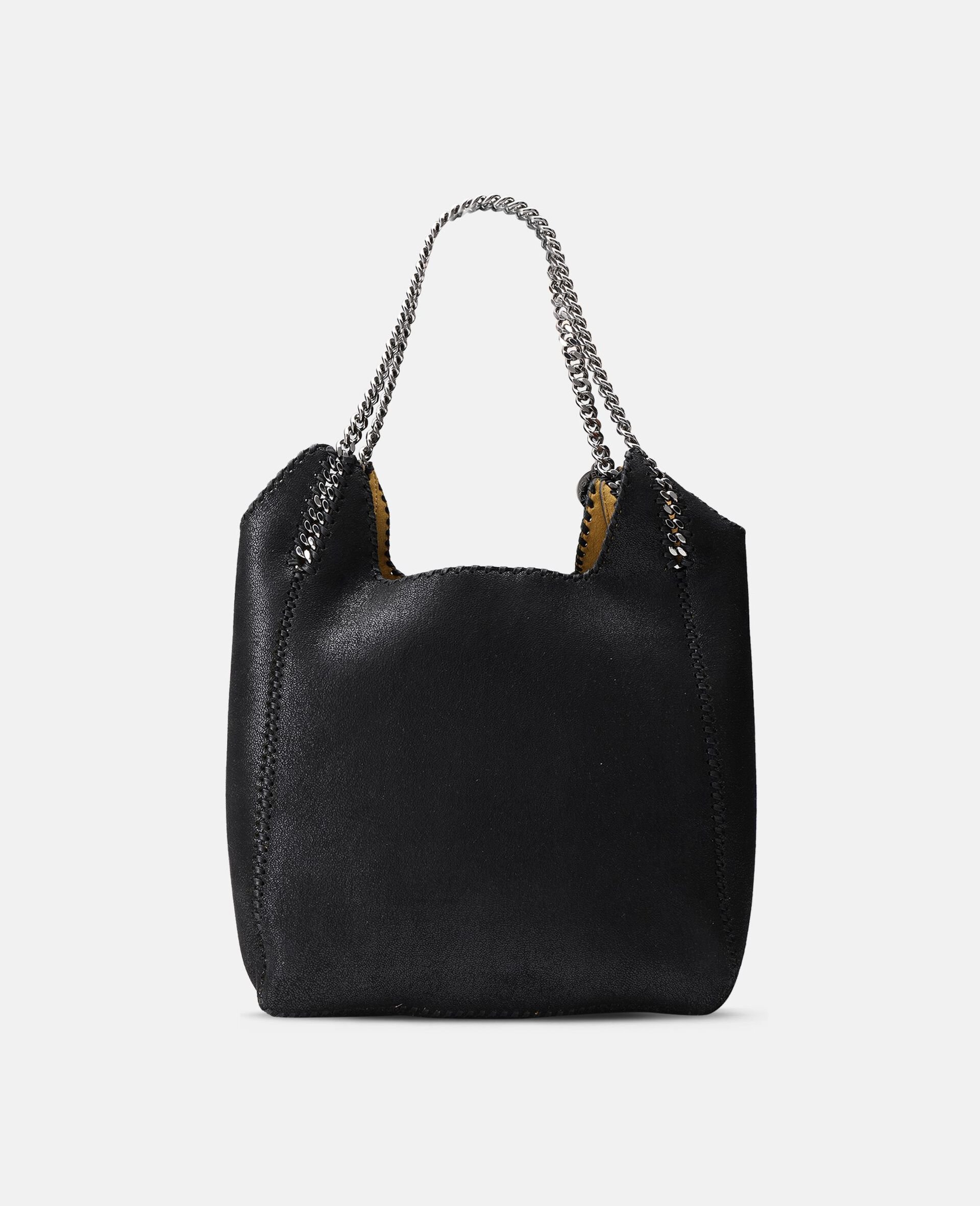 Large Falabella Tote Bag-Black-large image number 2
