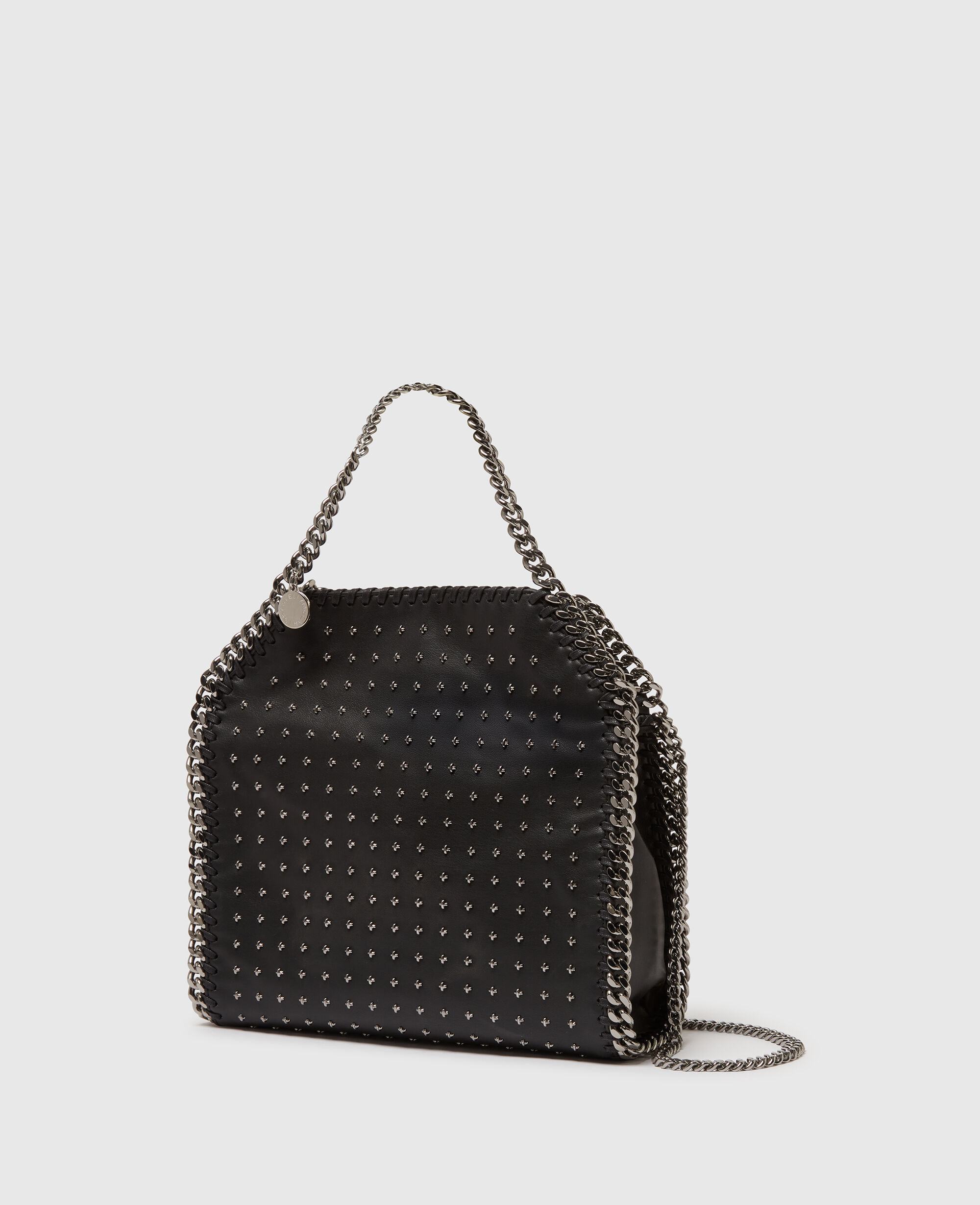 Women Black Limited-Edition Falabella Star Studs Mini Tote