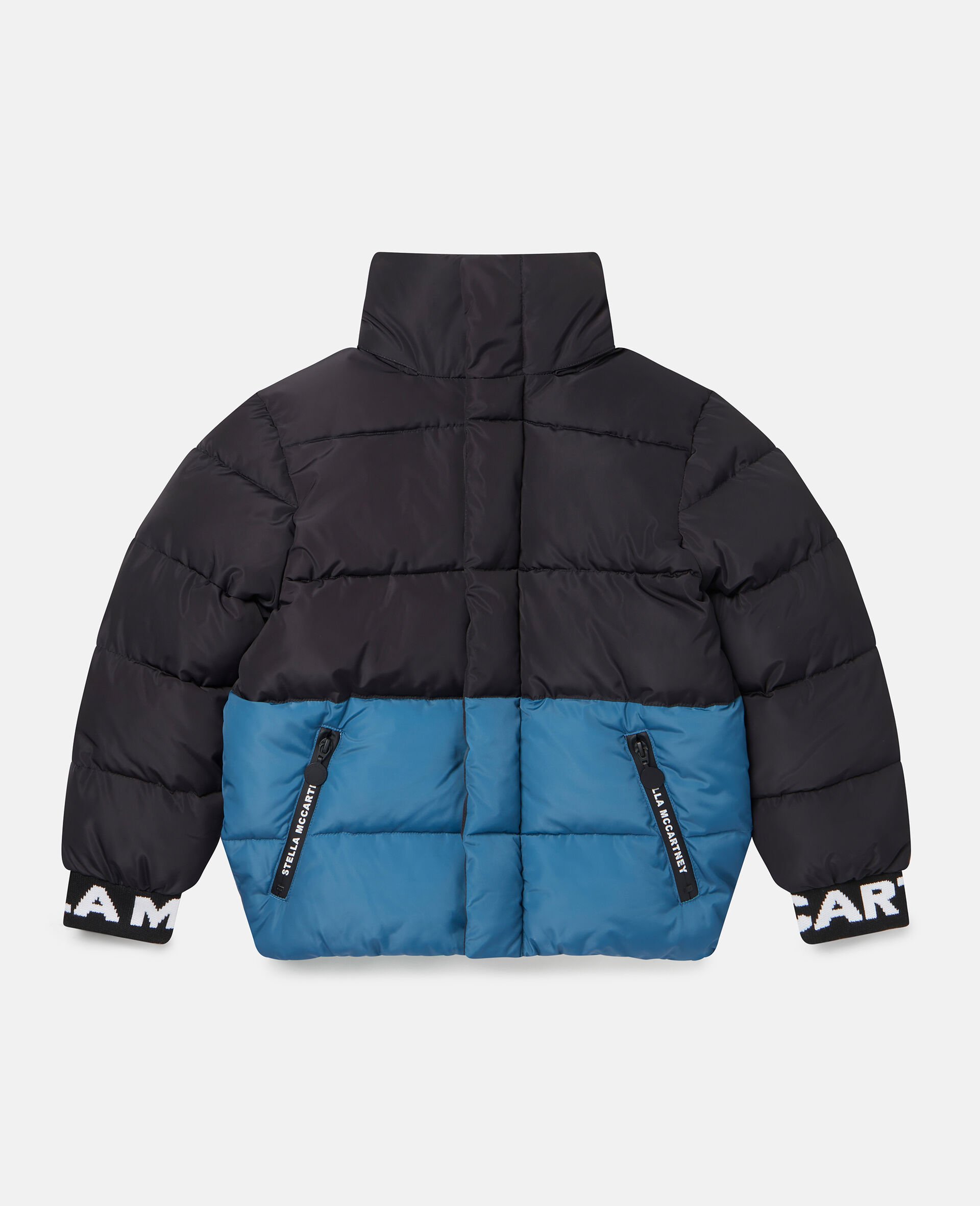 Logo Puffer Jacket-Multicolour-large image number 0