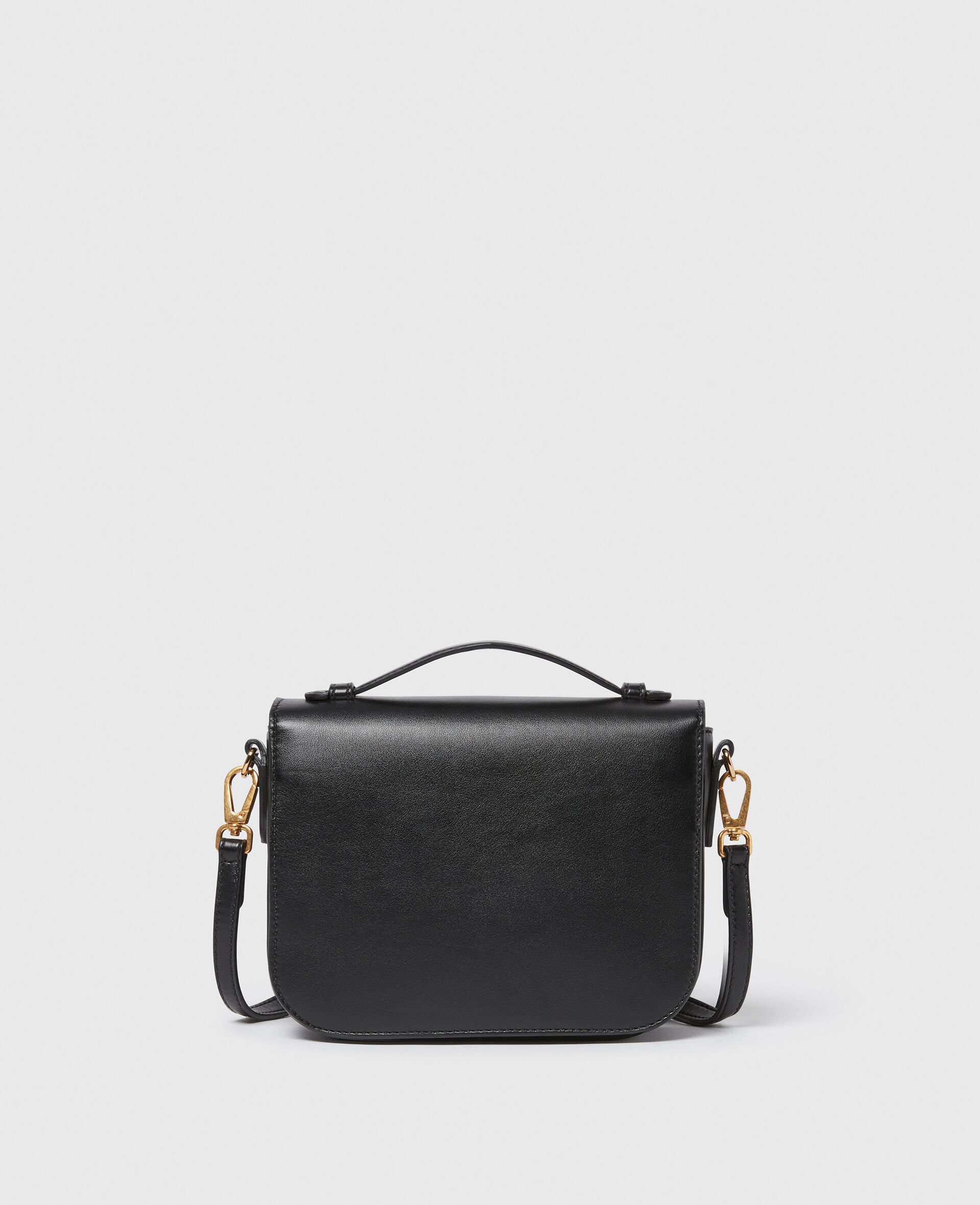 Logo Messenger Crossbody Bag-Black-large image number 2