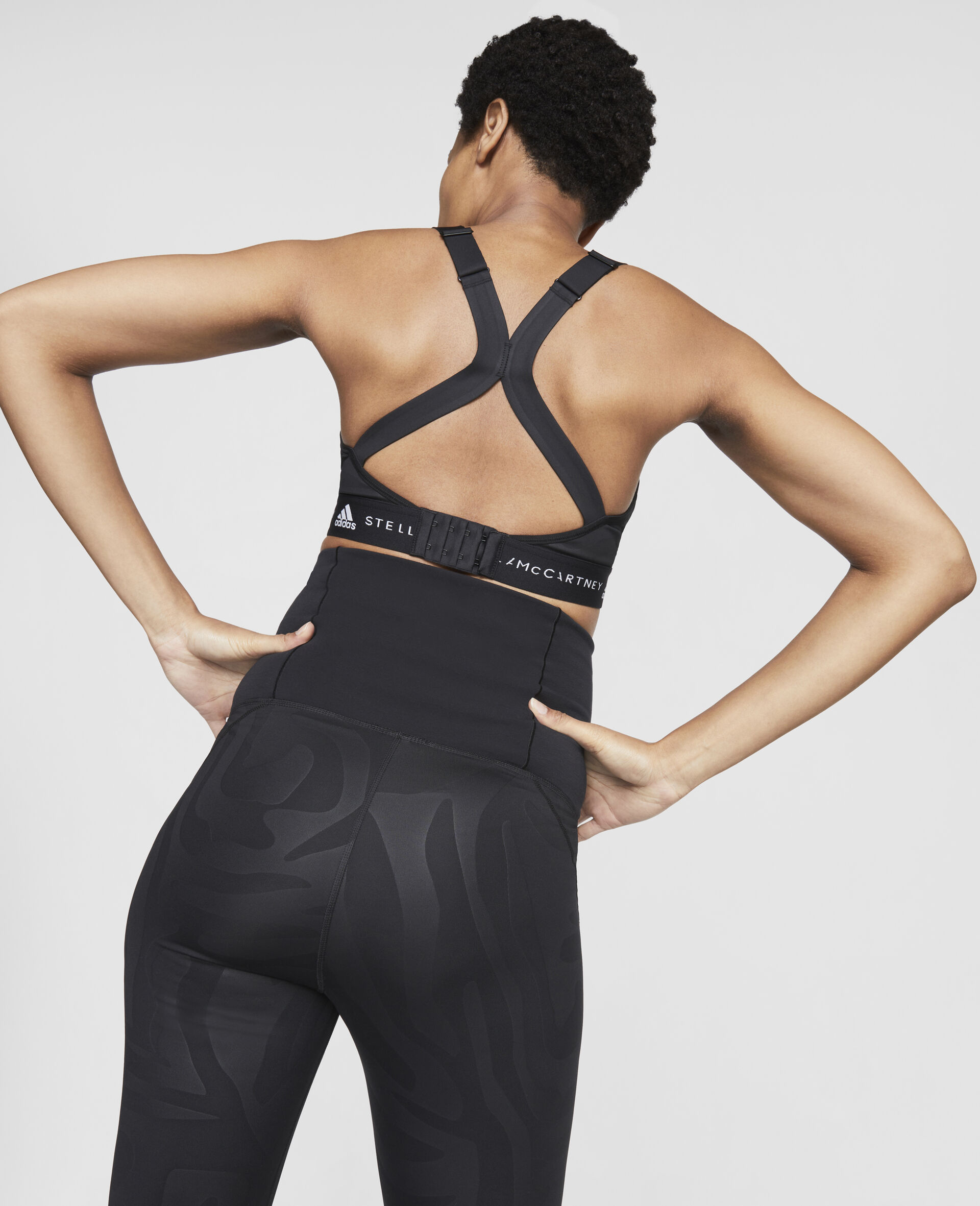 Maternity Medium Support Sports Bra-Black-large image number 2