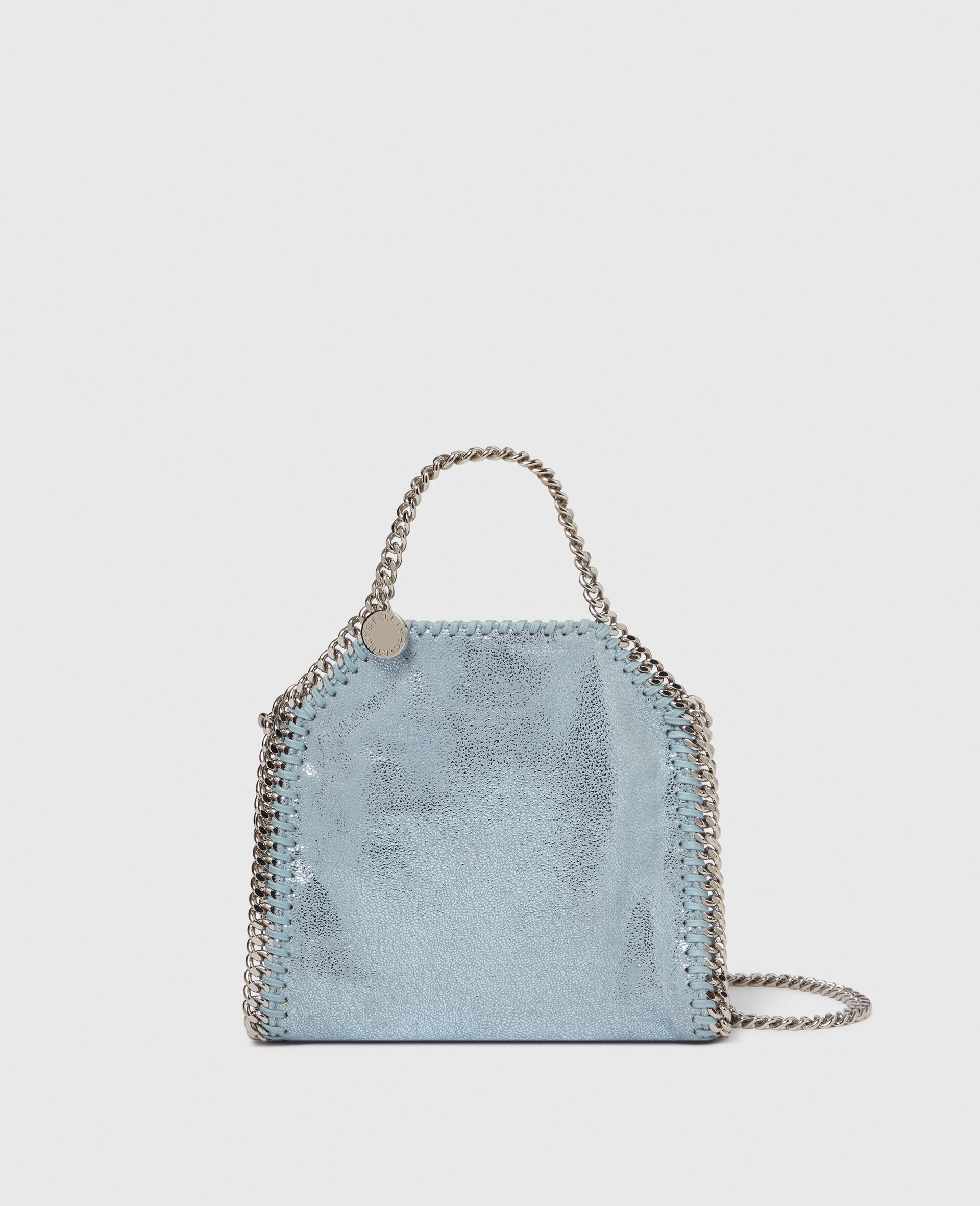 Falabella Pearl Tiny Tote Bag-Blue-medium