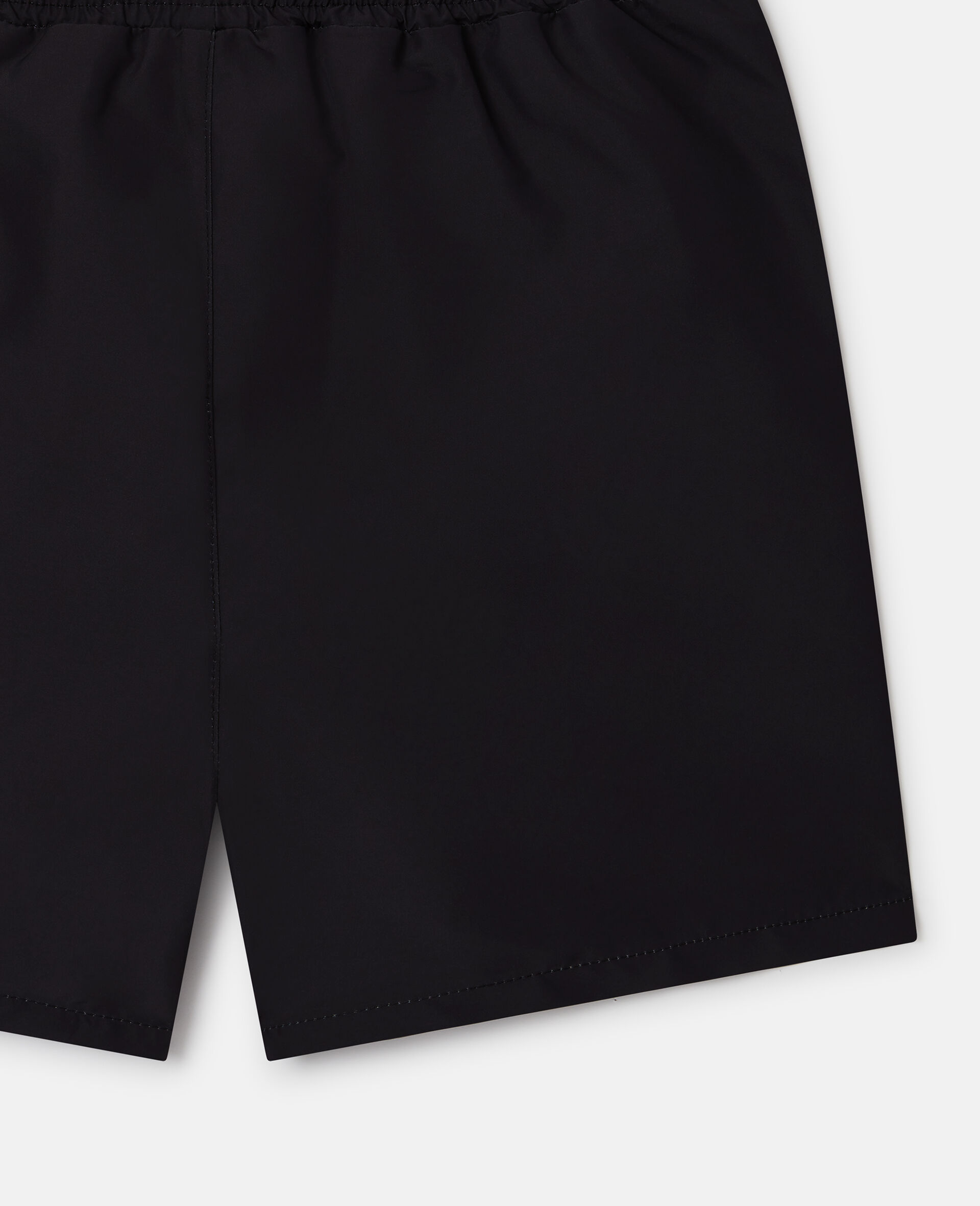 Logo Swim Shorts -Black-large image number 3