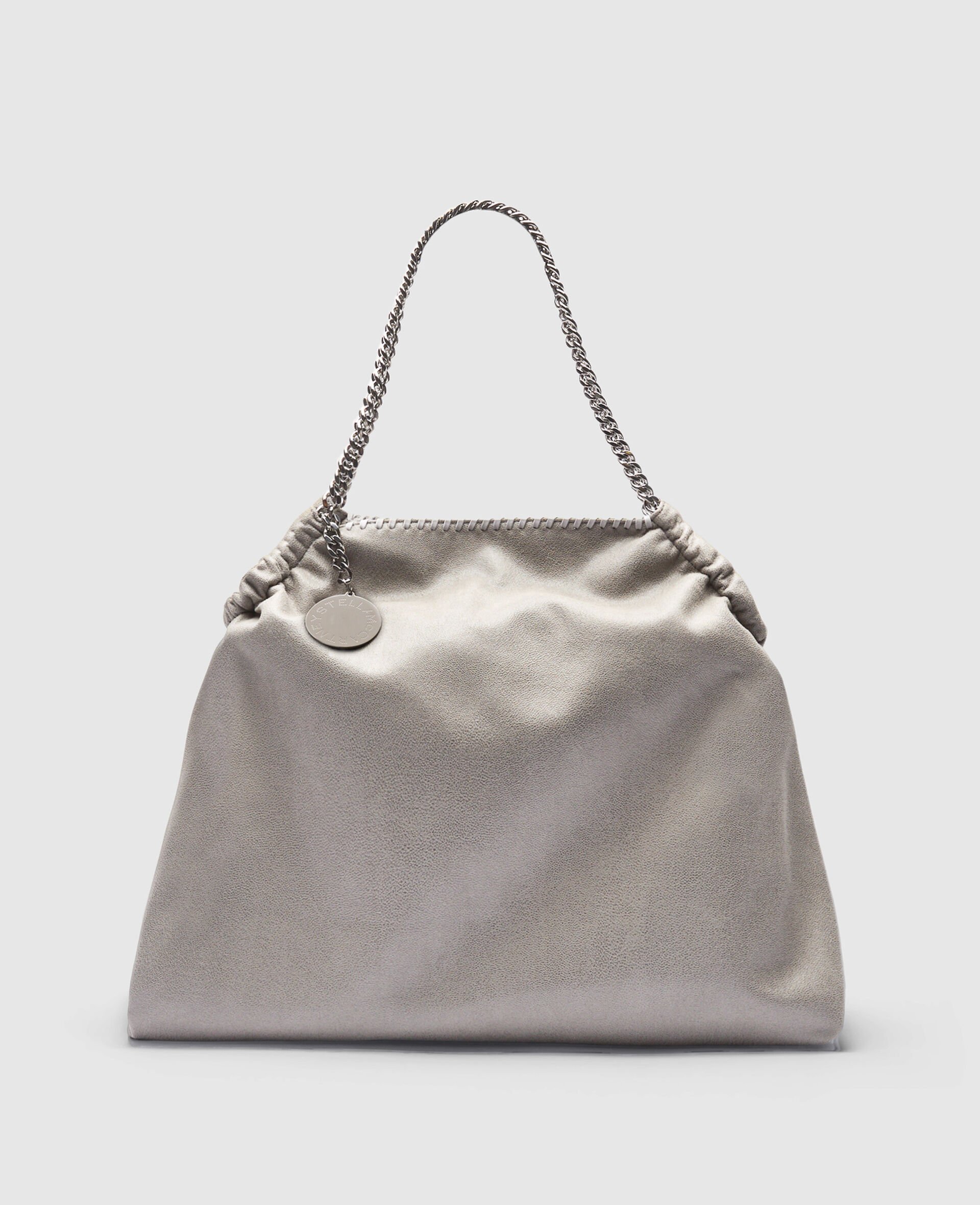Falabella Drawstring Tote Bag-Grey-medium
