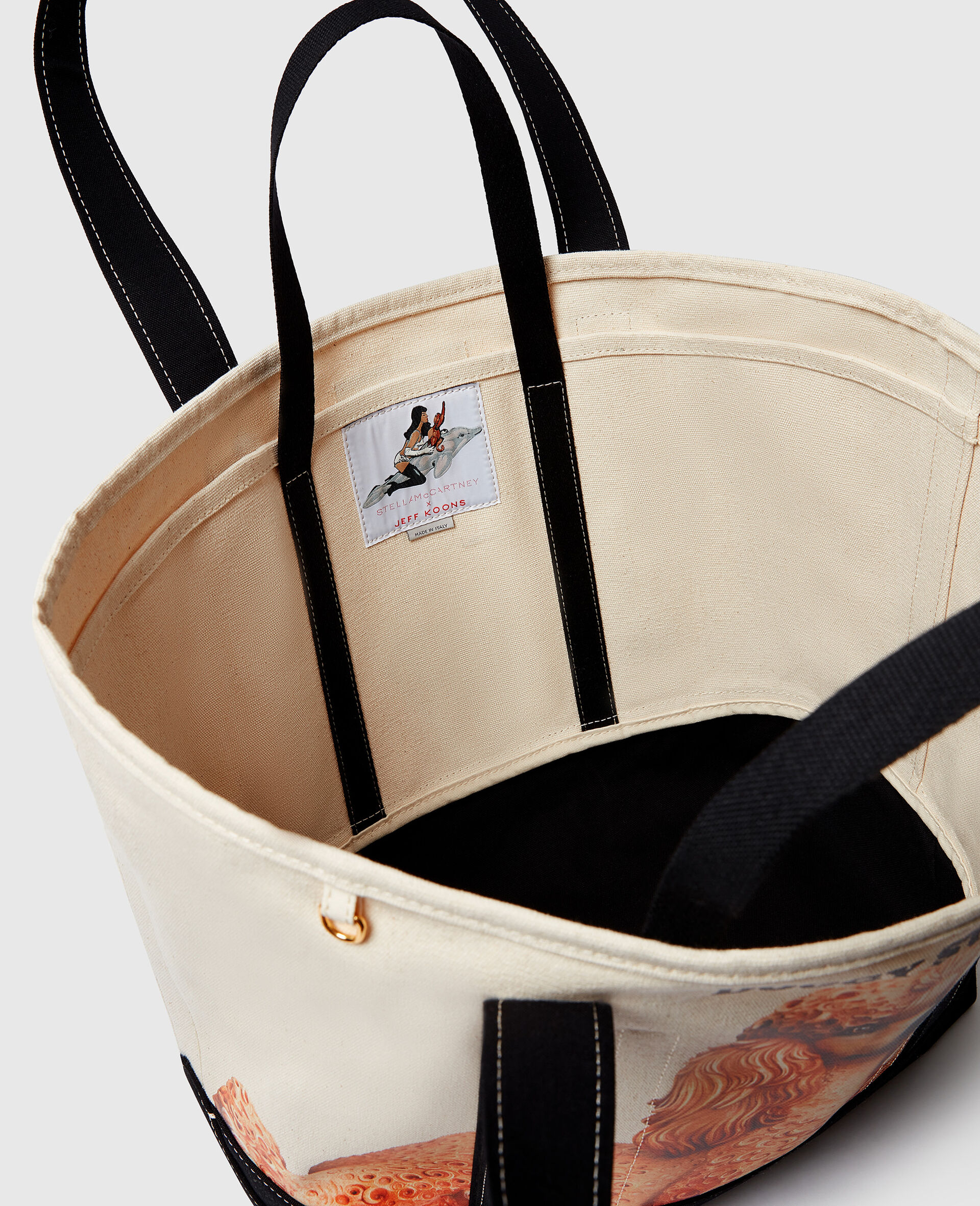 Jeff Koons Doggy Style Tote Bag-White-large image number 4