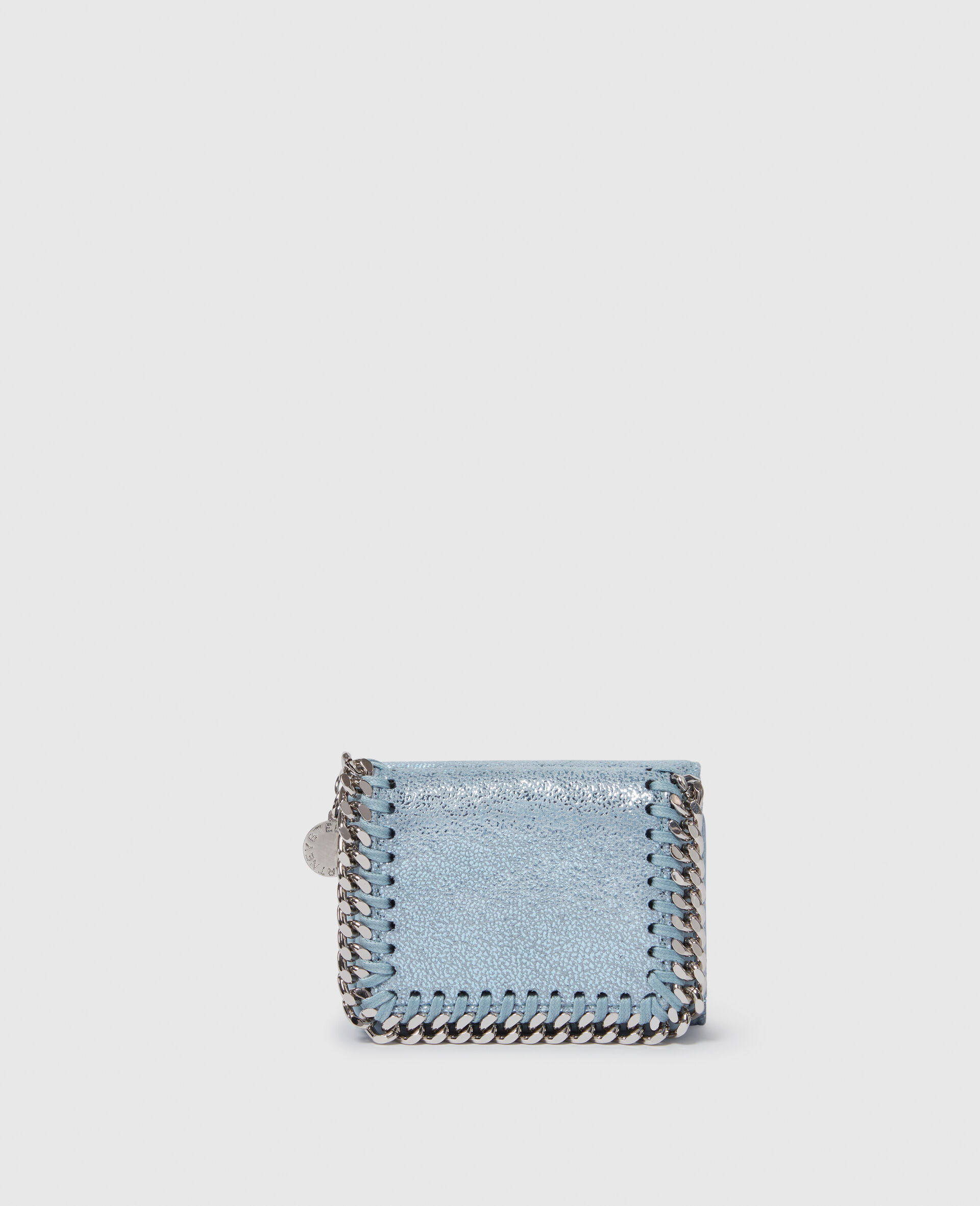Falabella Tri-Fold Wallet-Blue-medium