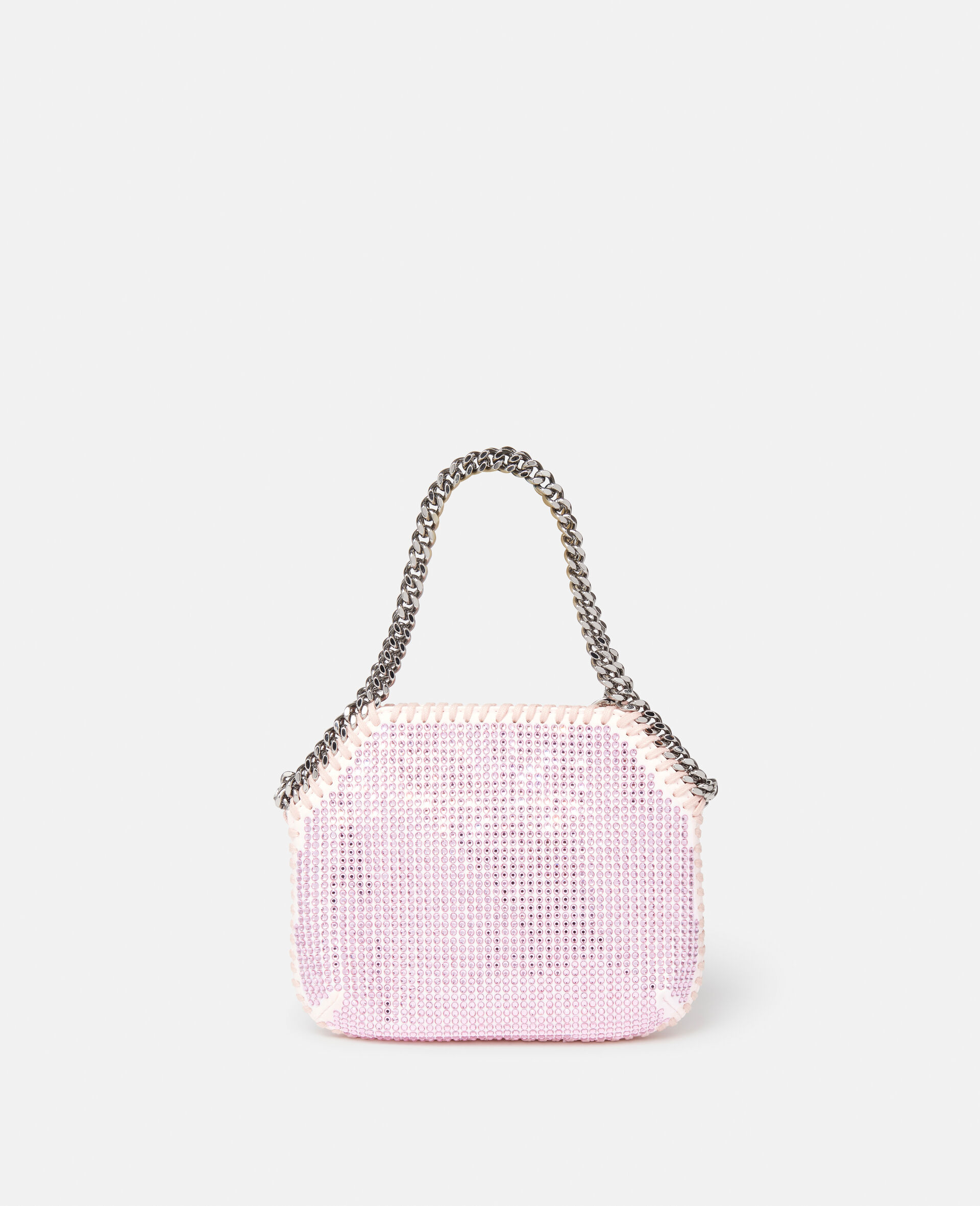 Falabella Crystal Mini Shoulder Bag-Pink-large image number 3