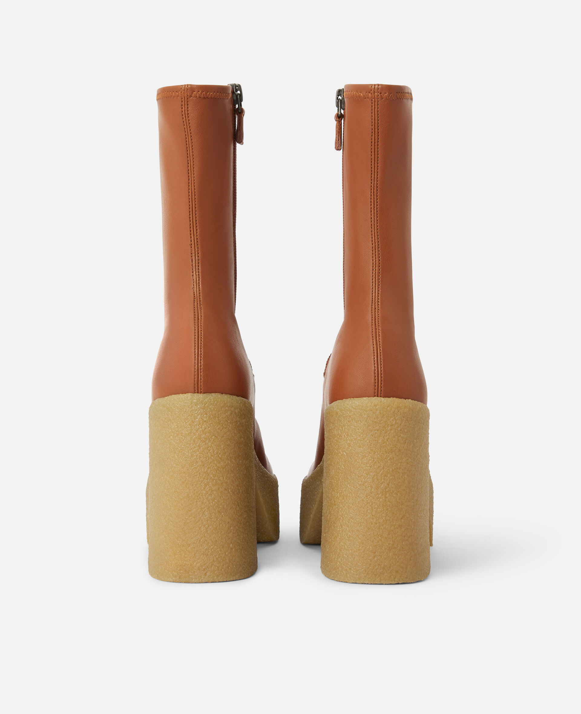 Skyla Chunky Platform Ankle Boots-Black-large image number 2