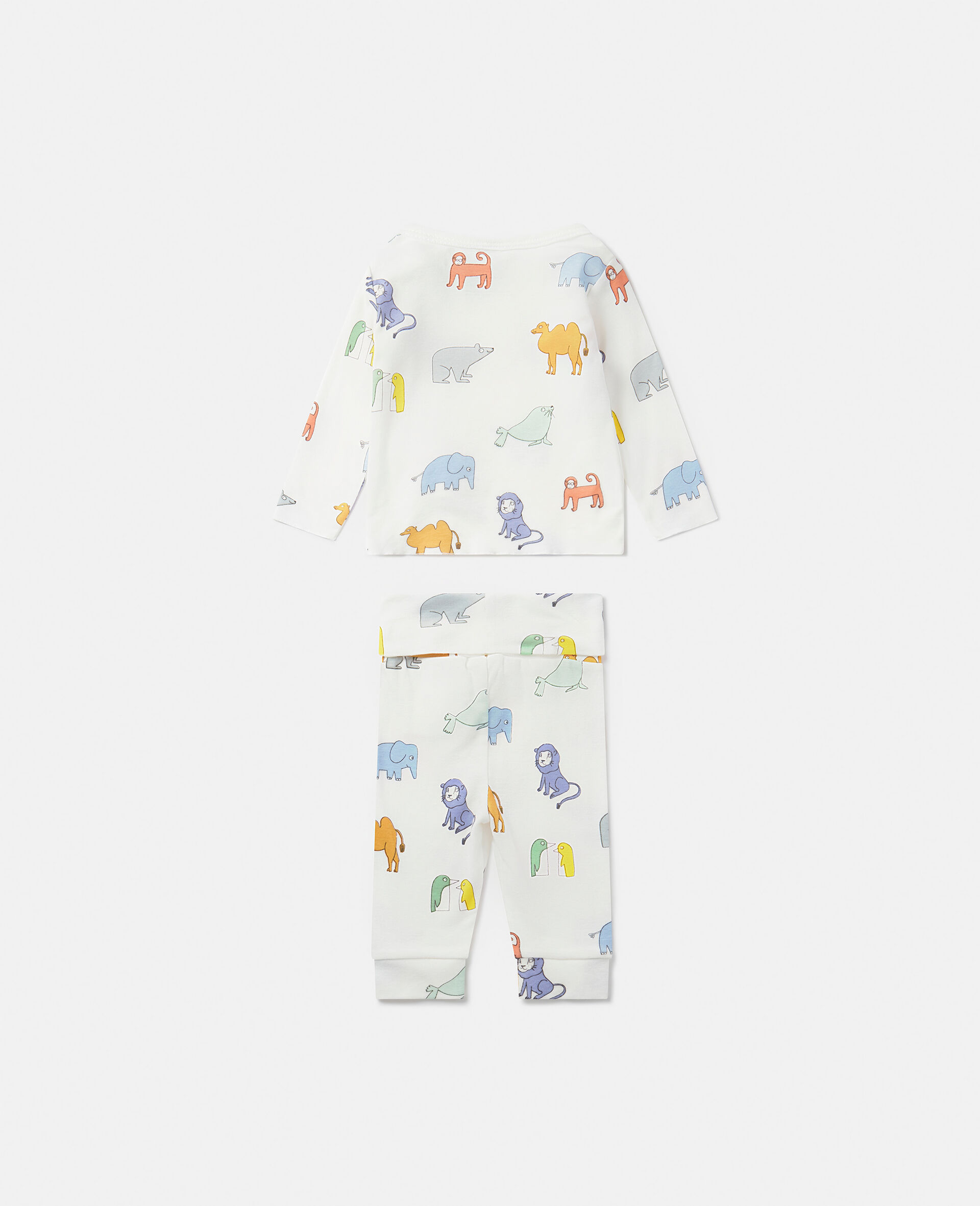 Animal Print Top and Leggings Set-Multicolour-large image number 2