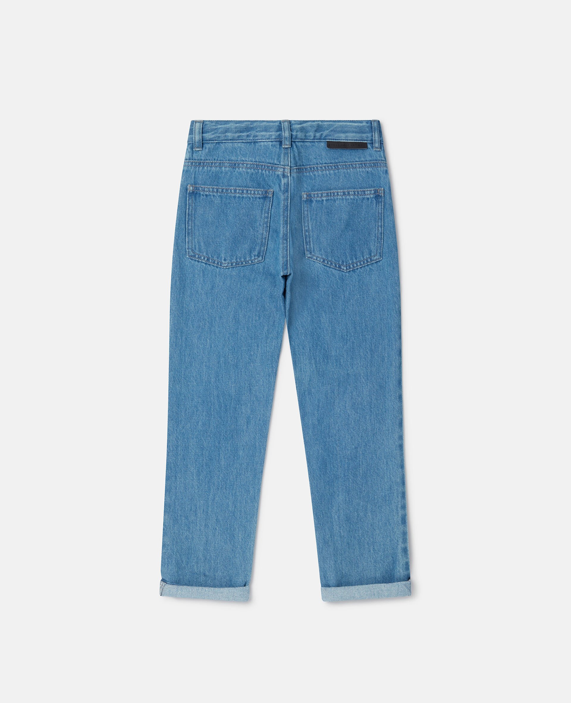 Relaxed Fit Jeans-Blue-large Relaxed Fit Jeans-Blue-large image number 2