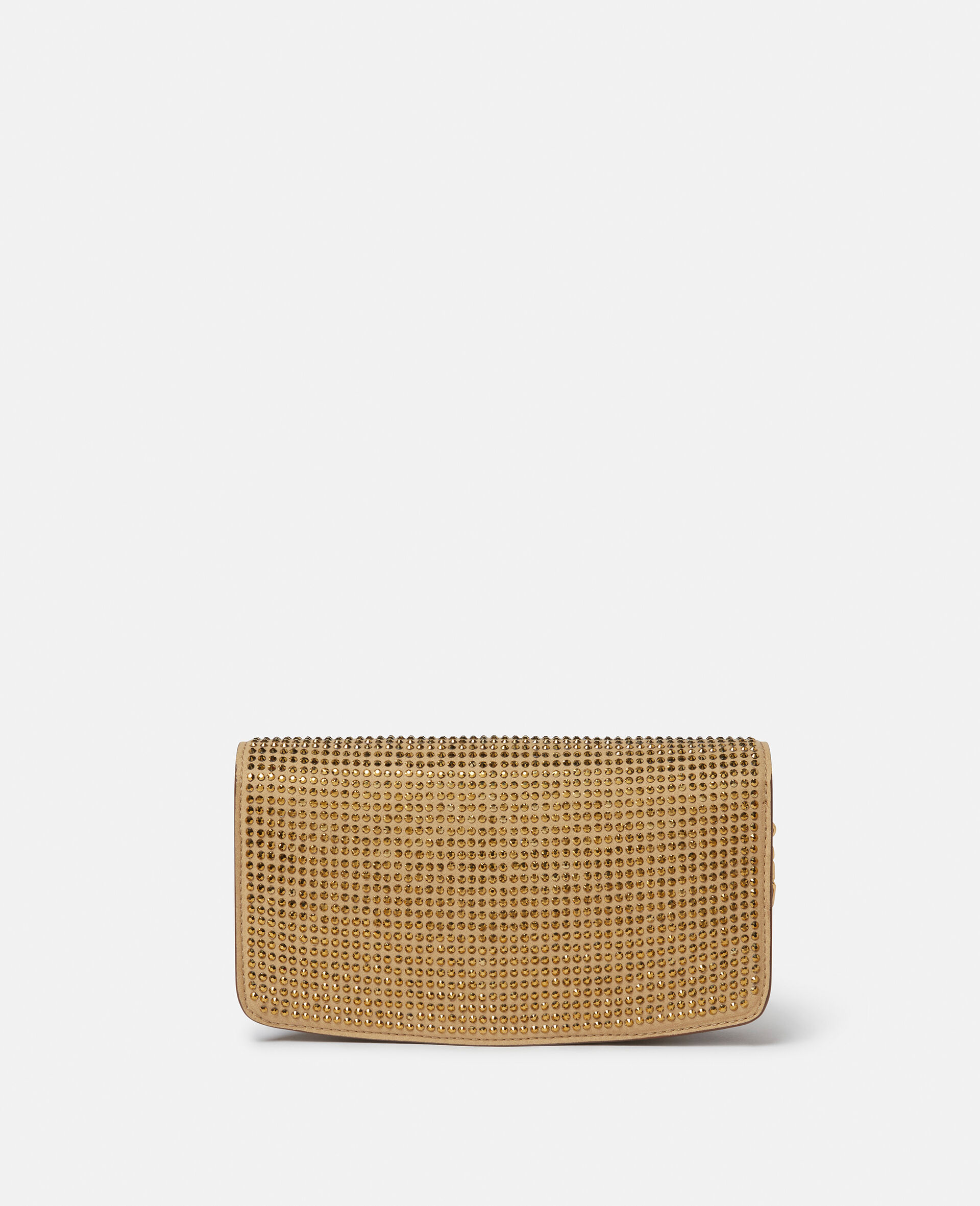 S-Wave Sequinned Wallet on Strap-Gold-large S-Wave Sequinned Wallet on Strap-Gold-large image number 2