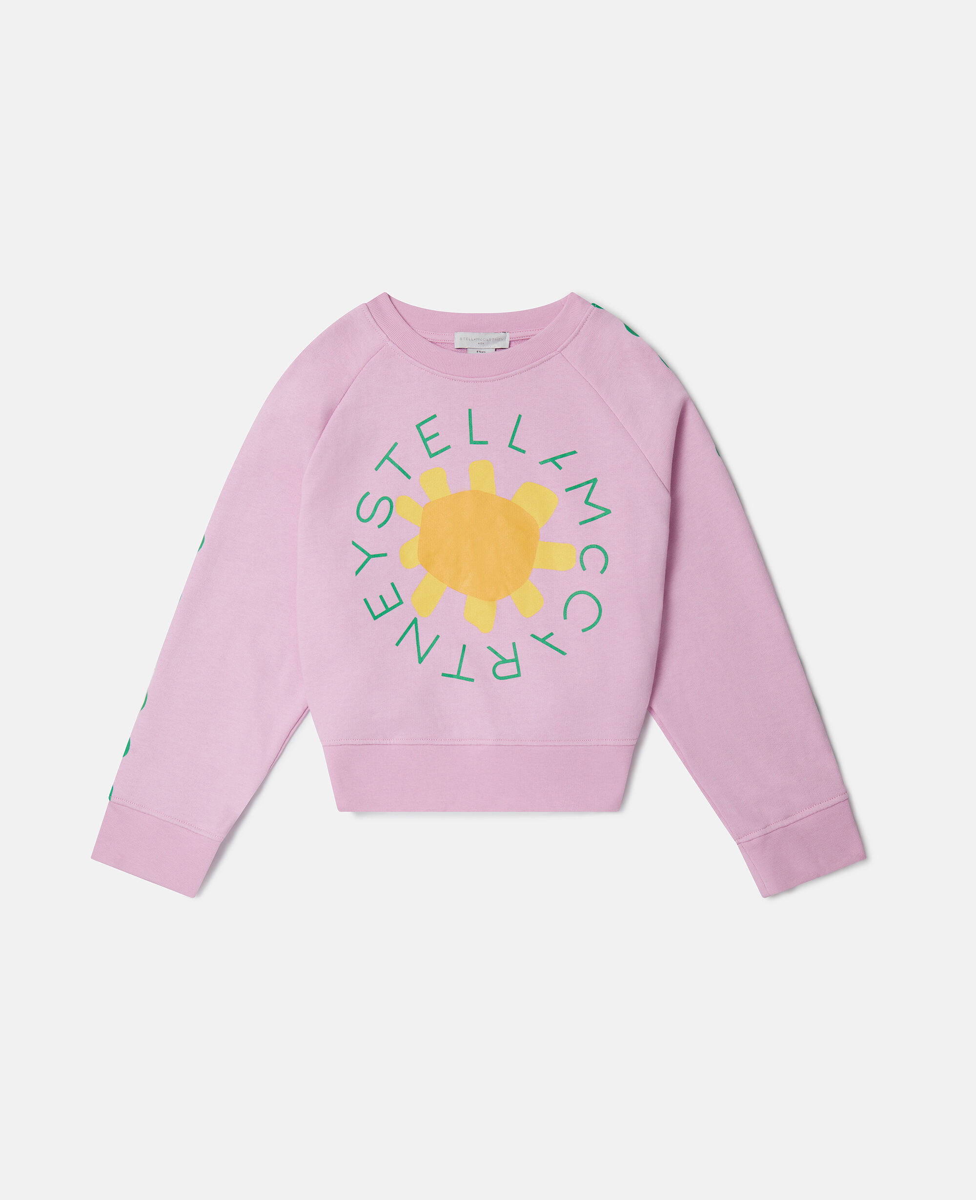 Women ピンク ロゴ サンシャイン スウェットシャツ | Stella McCartney JP