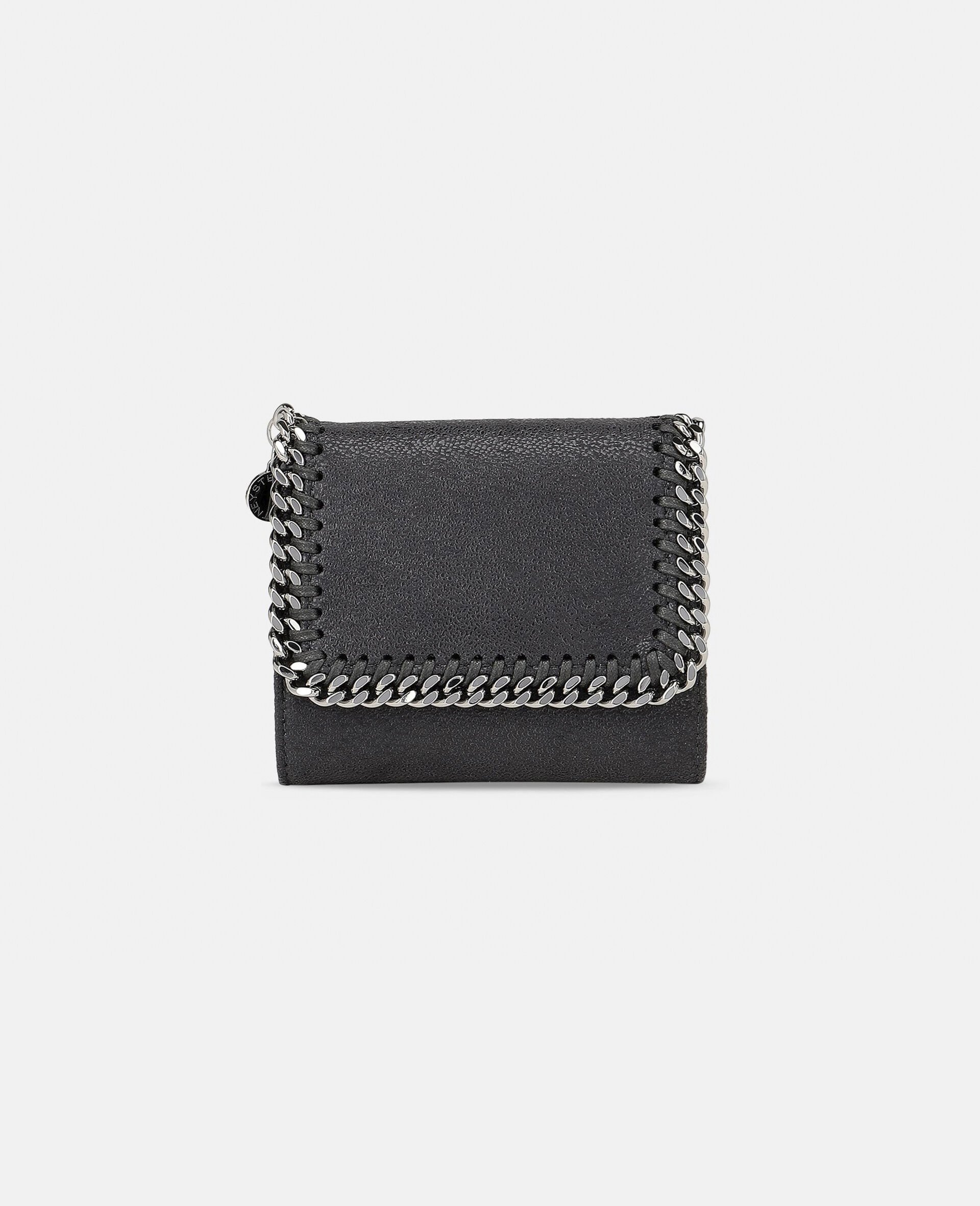 Falabella Small Flap Wallet-Grey-large image number 0