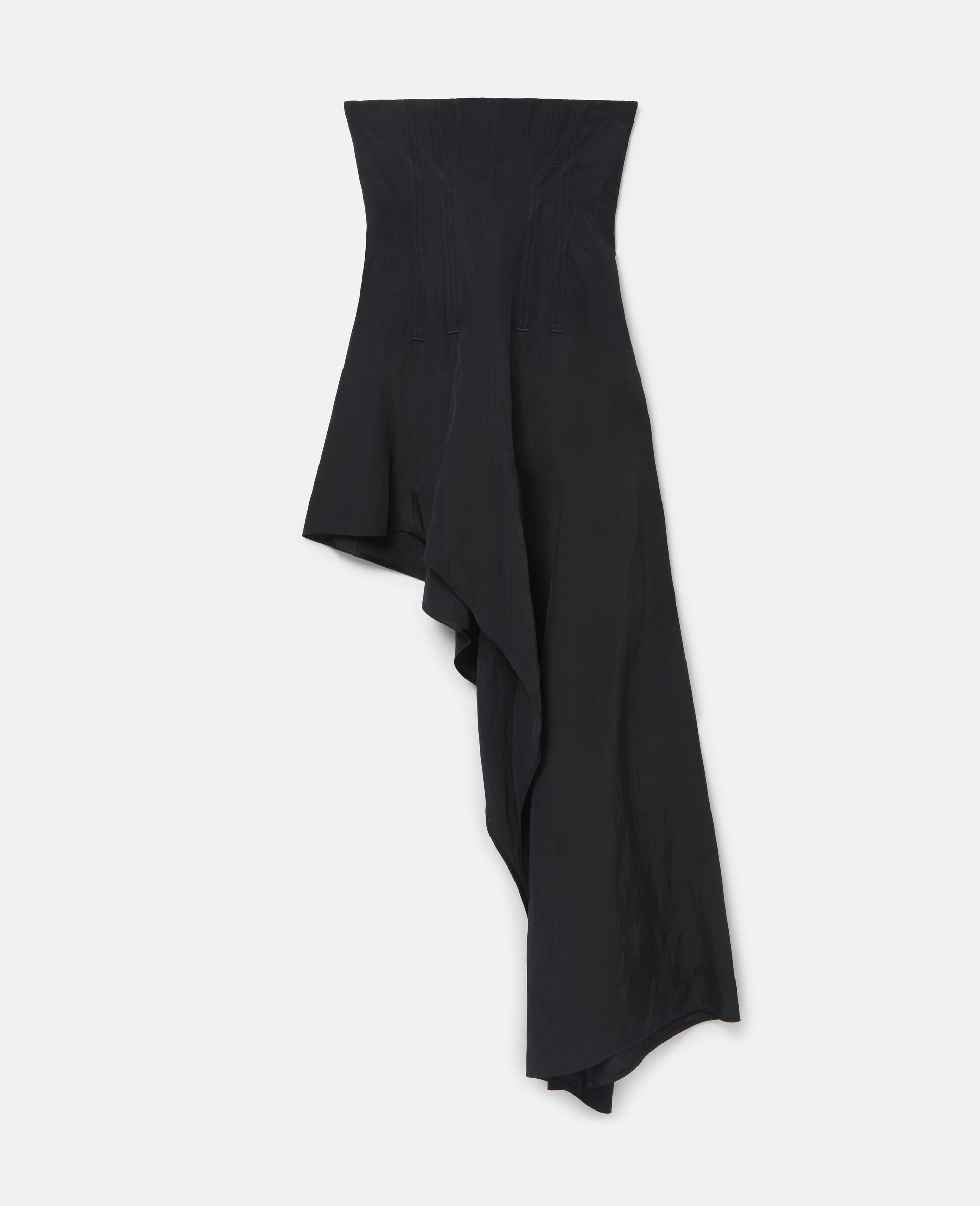 Bandeau Corset Dress-Black-large image number 0