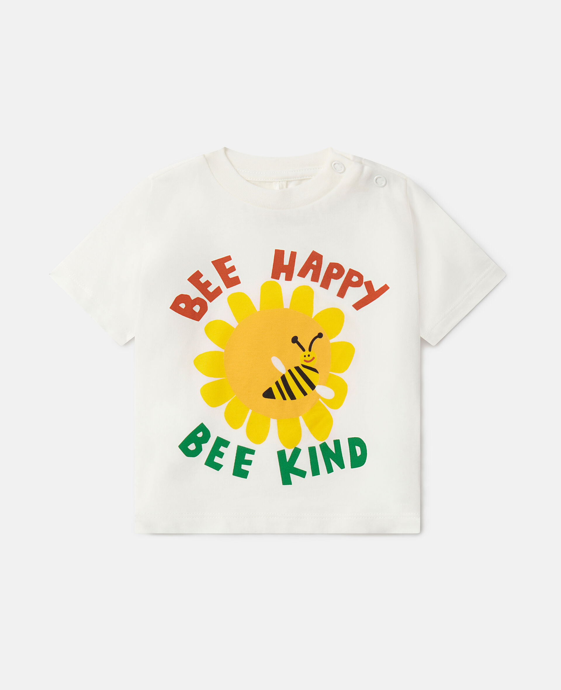 Bee Happy T-Shirt-Cream-medium