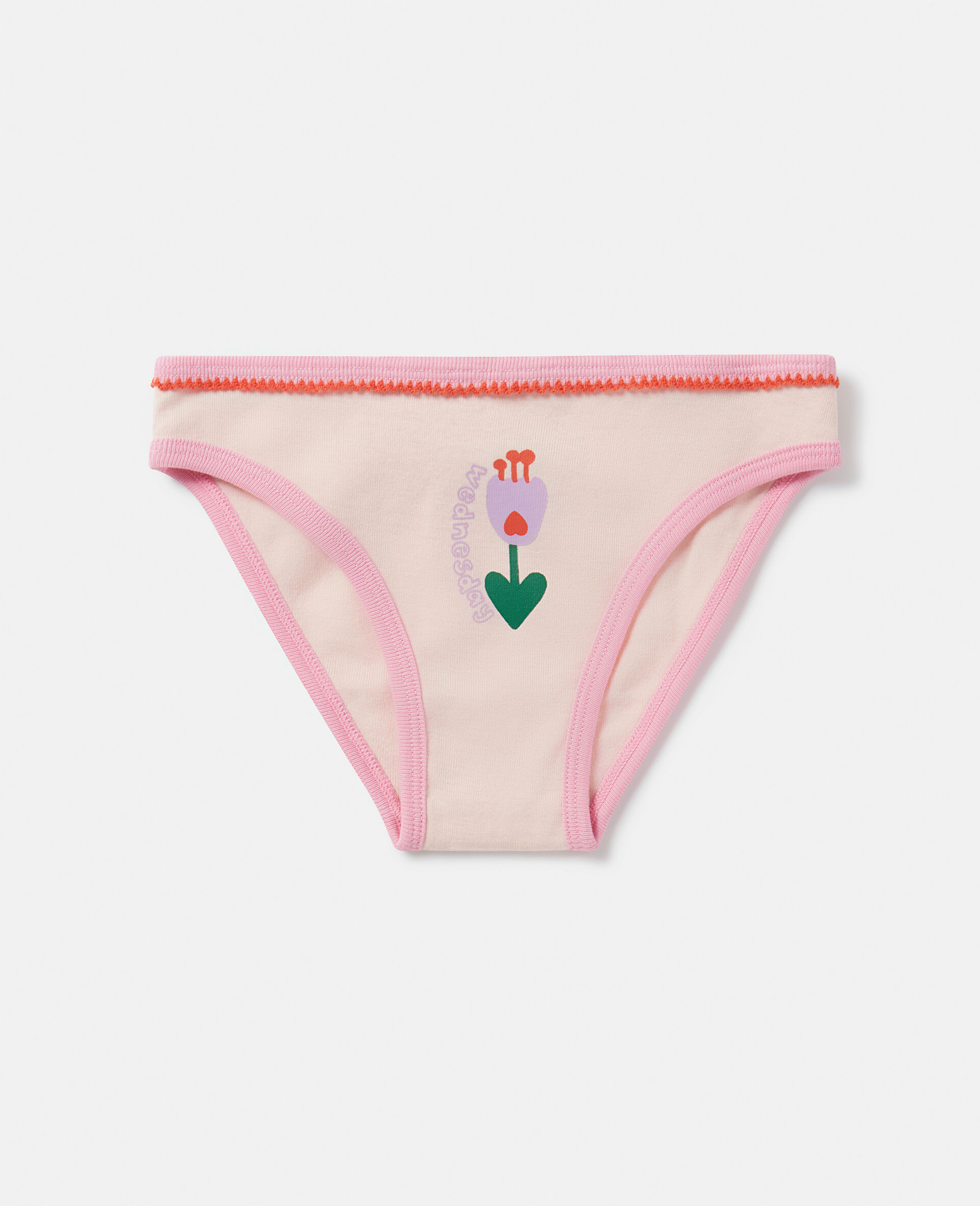 7 Pack of Flower Print Days of the Week Briefs-Multicolour-large image number 2