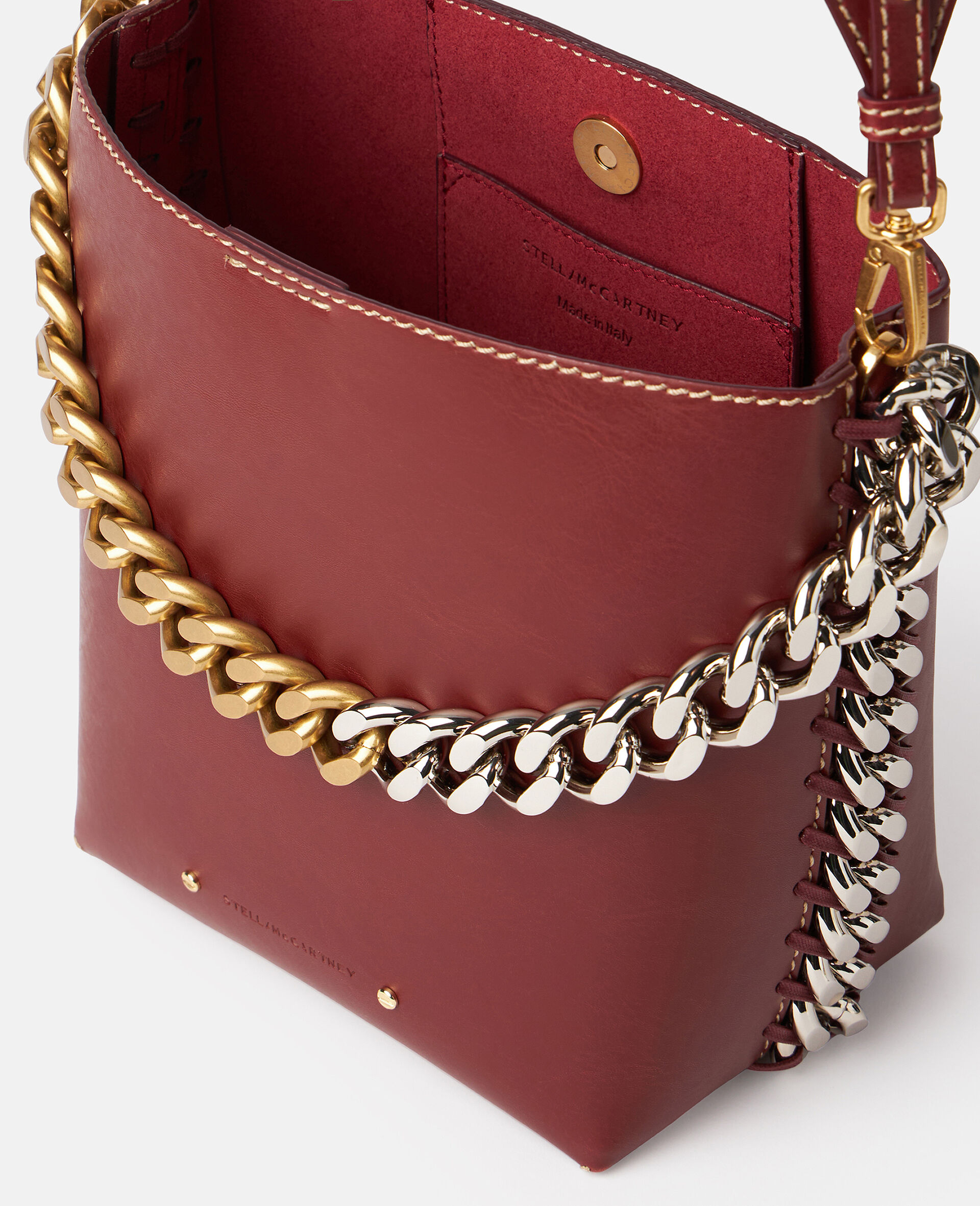 Frayme Bucket Bag-Brown-large image number 4