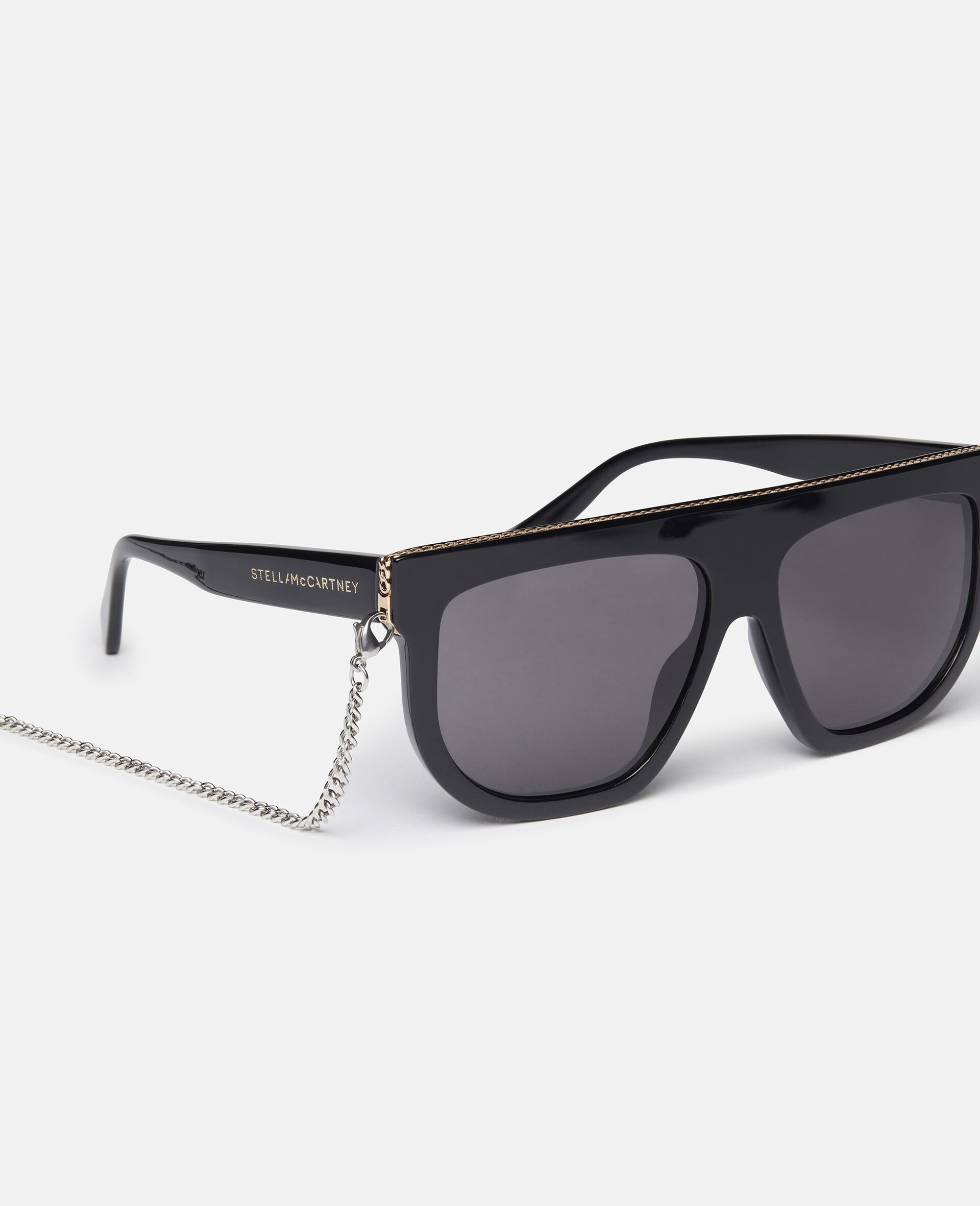Geometric Sunglasses-Black-large image number 1