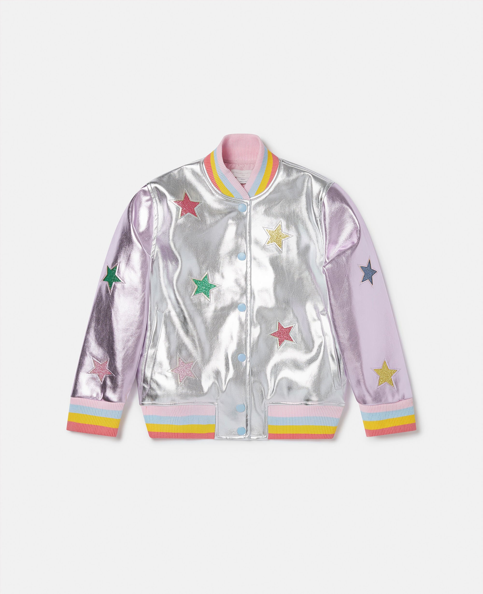 Metallic on sale rainbow jacket