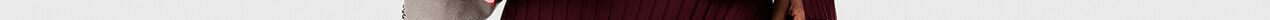 Knit Kick-Flare Midi Skirt-Red-medium
