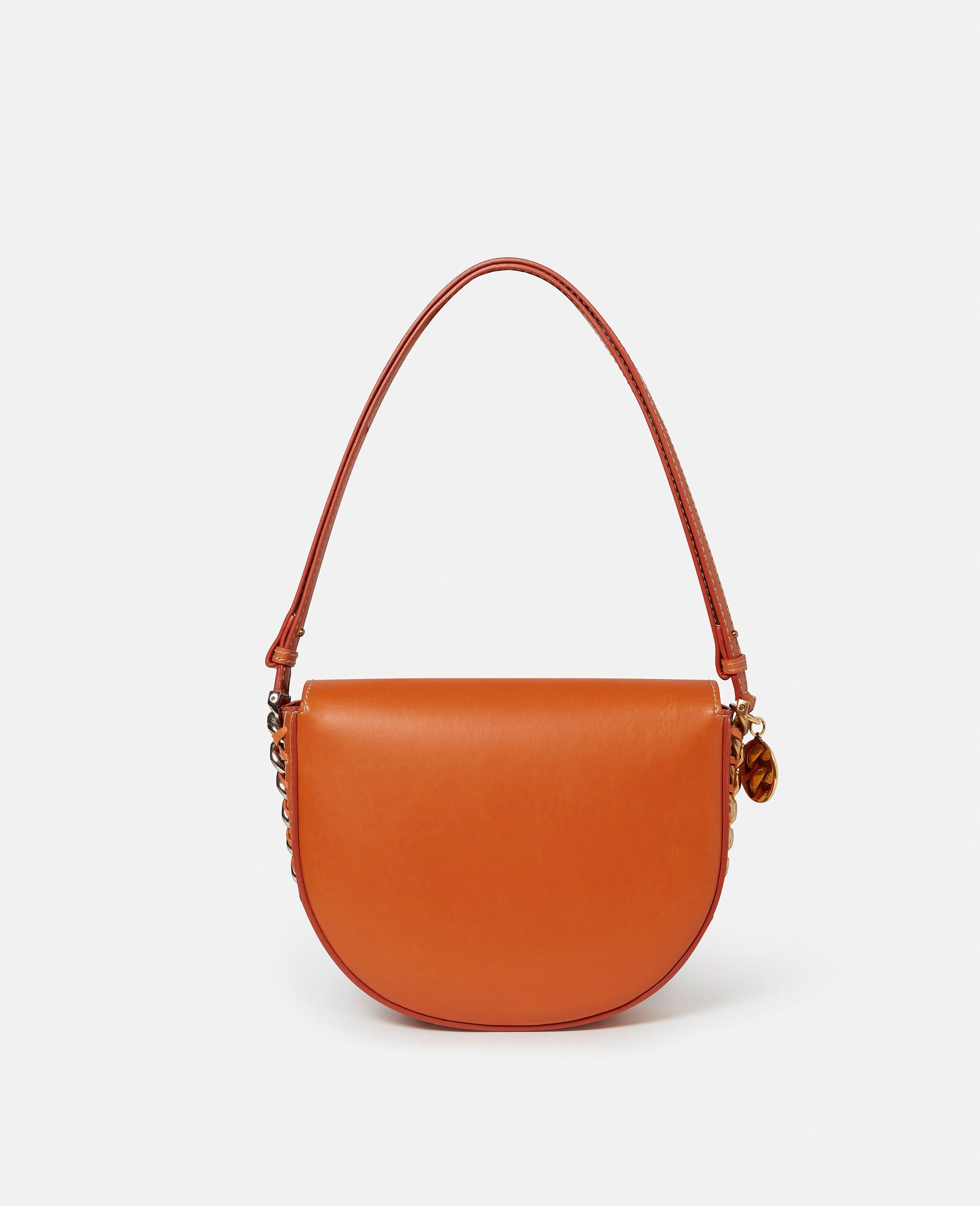 Frayme Medium Flap Shoulder Bag-Brown-large image number 3