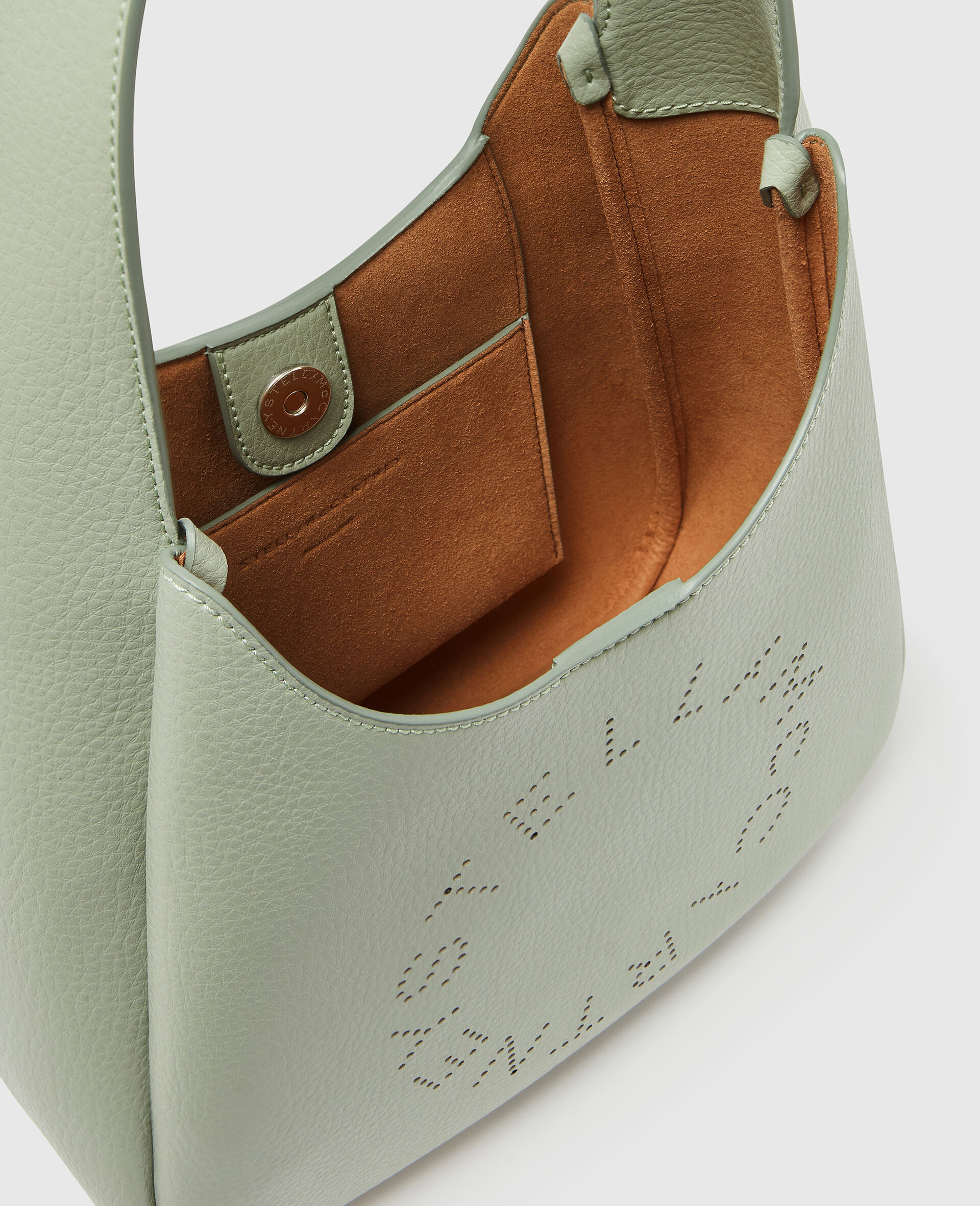 Logo Small Hobo Bag-Vert-large image number 3