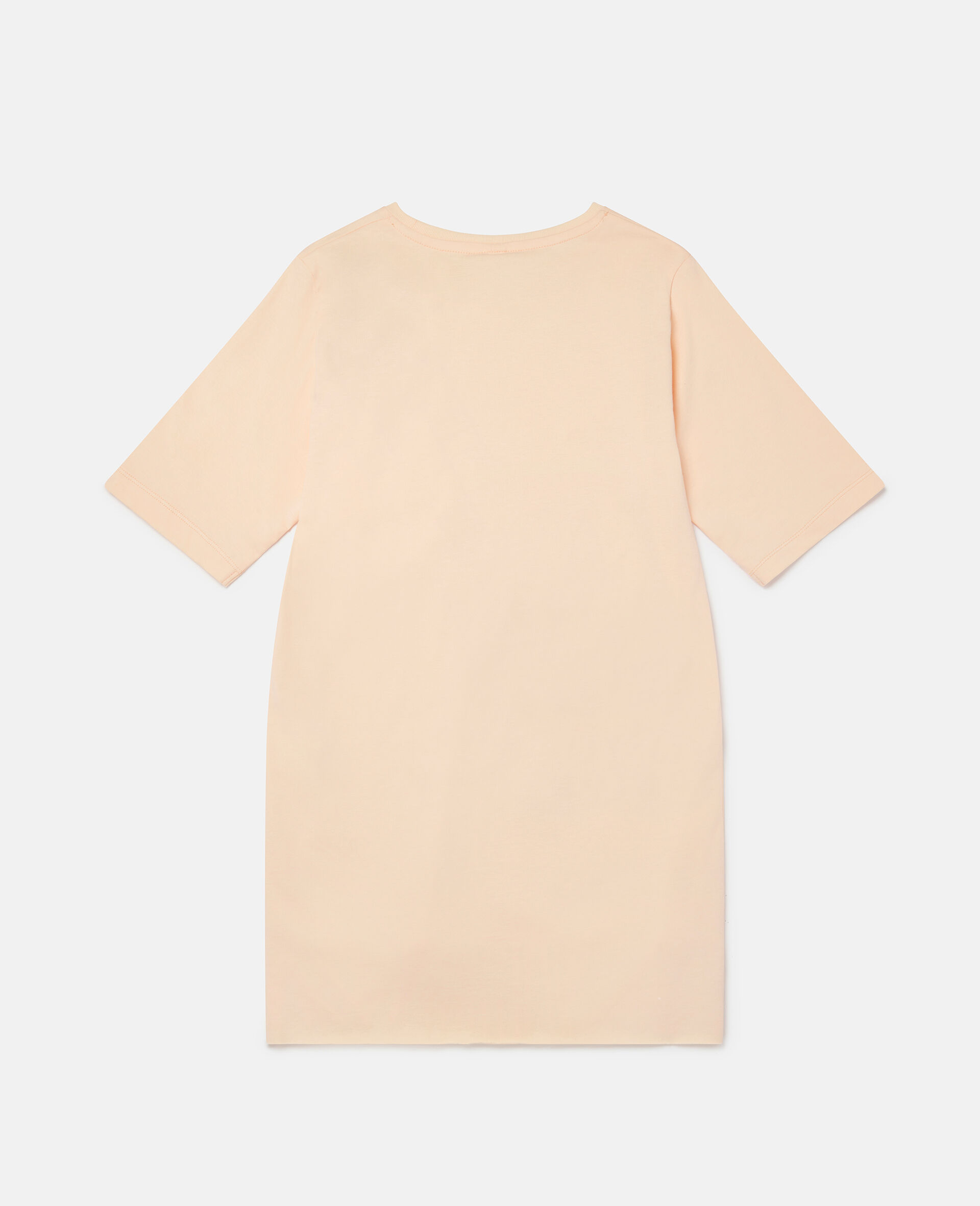 ギタープリント フリンジTシャツ-ピンク-large image number 2
