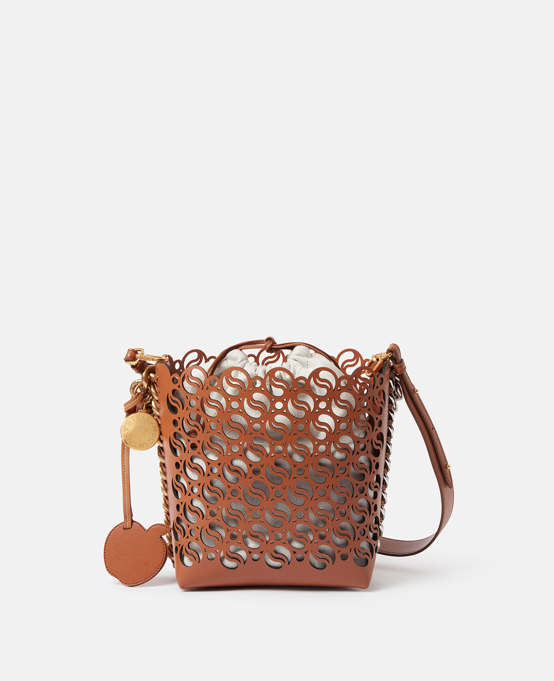 Frayme S-Wave Bucket Bag-Brown-large image number 0