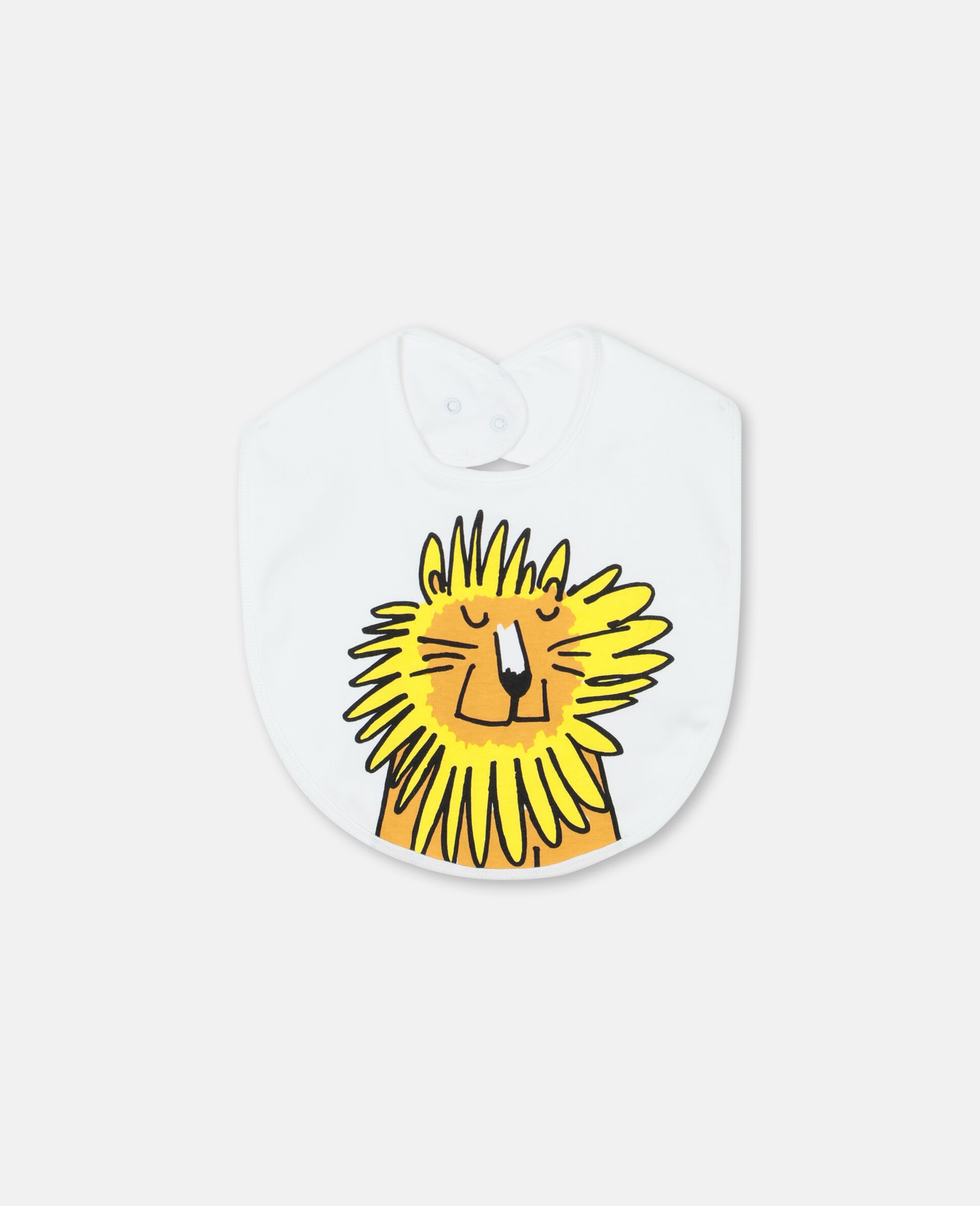 lion 棉质婴儿连体服与围兜套装