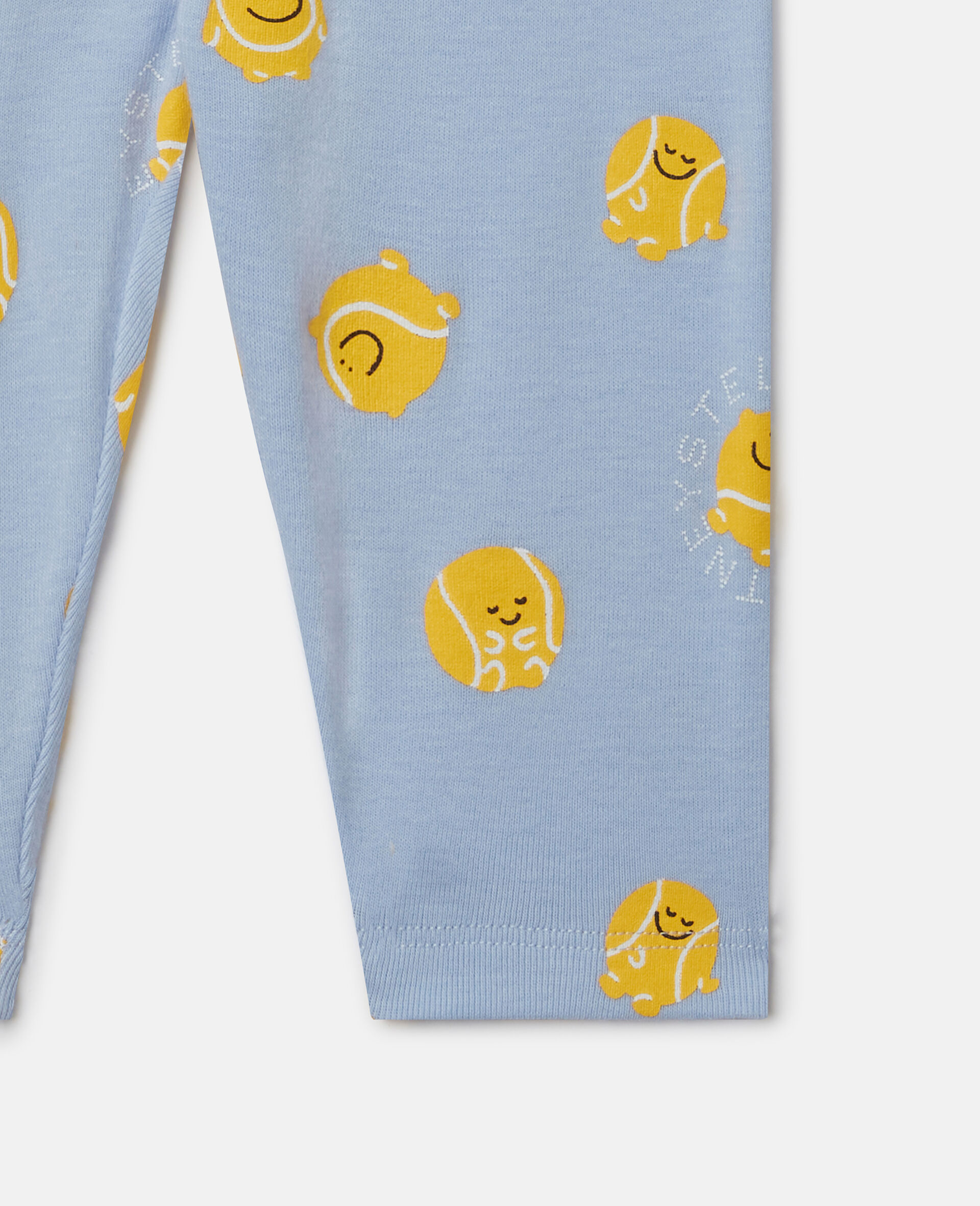 Legging avec imprime balle de tennis-Bleu-large image number 3