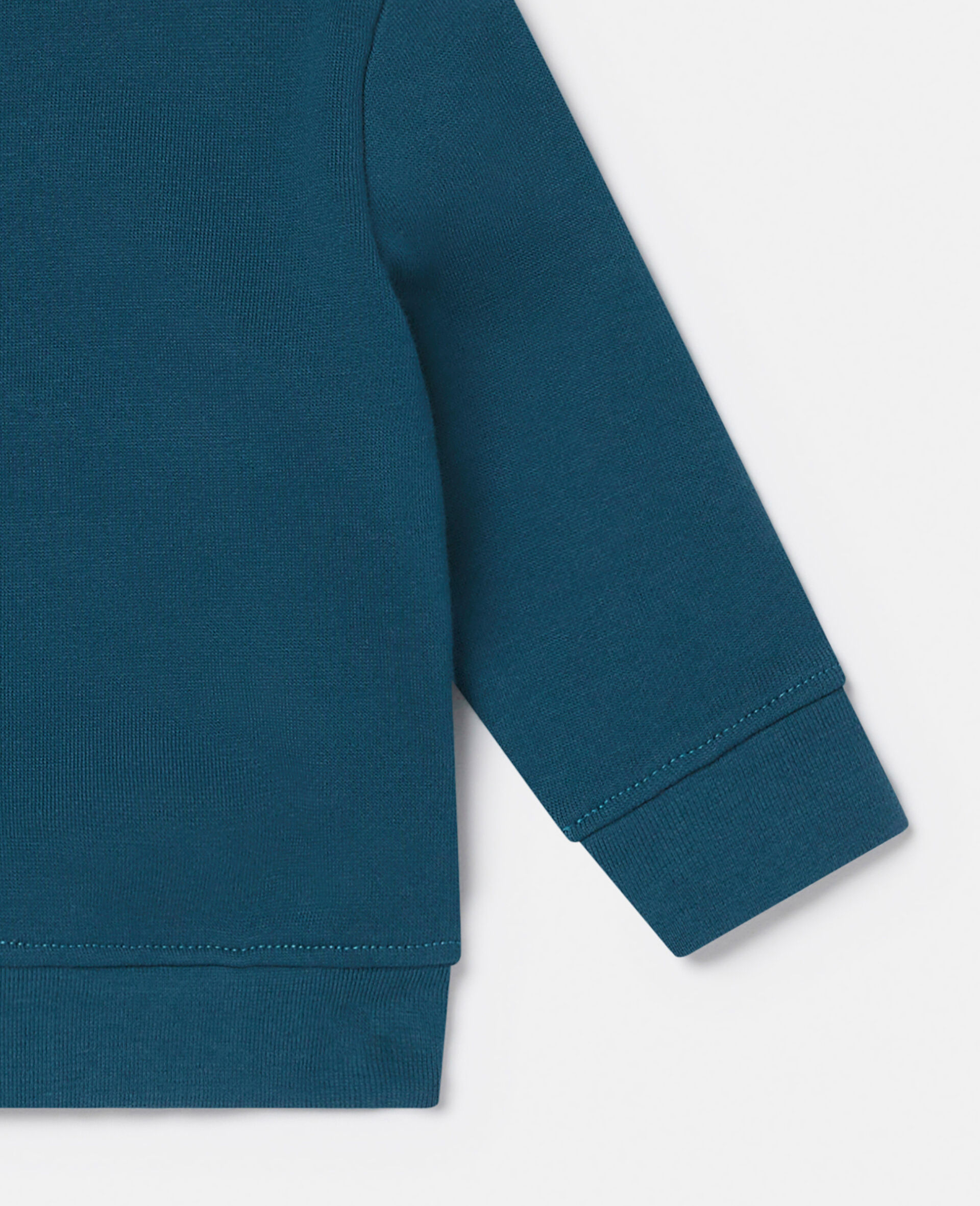 Maglietta a Maniche Lunghe Mostro S-Blu-large image number 3