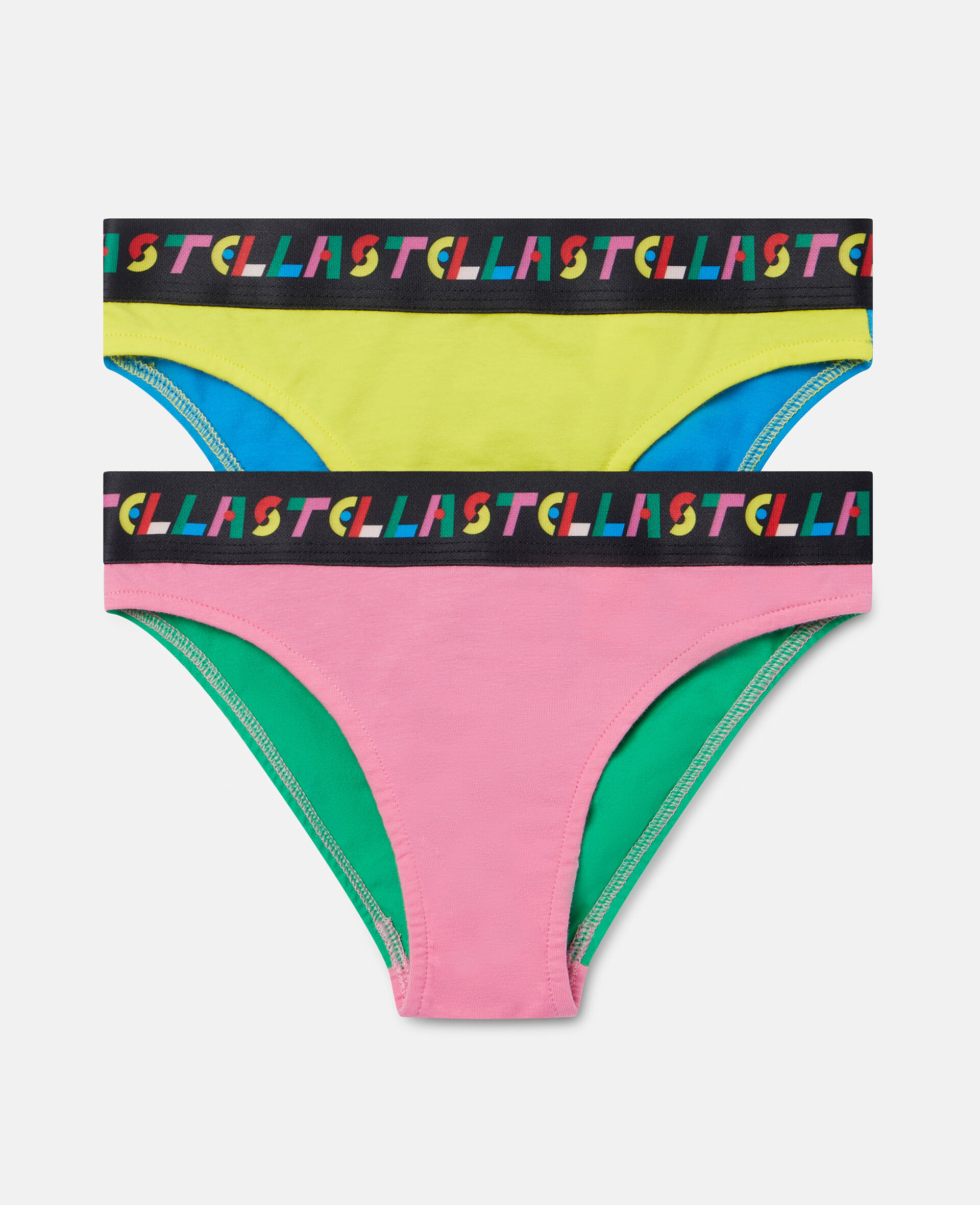 Colourblock Cotton Brief Set-Multicolour-large image number 0