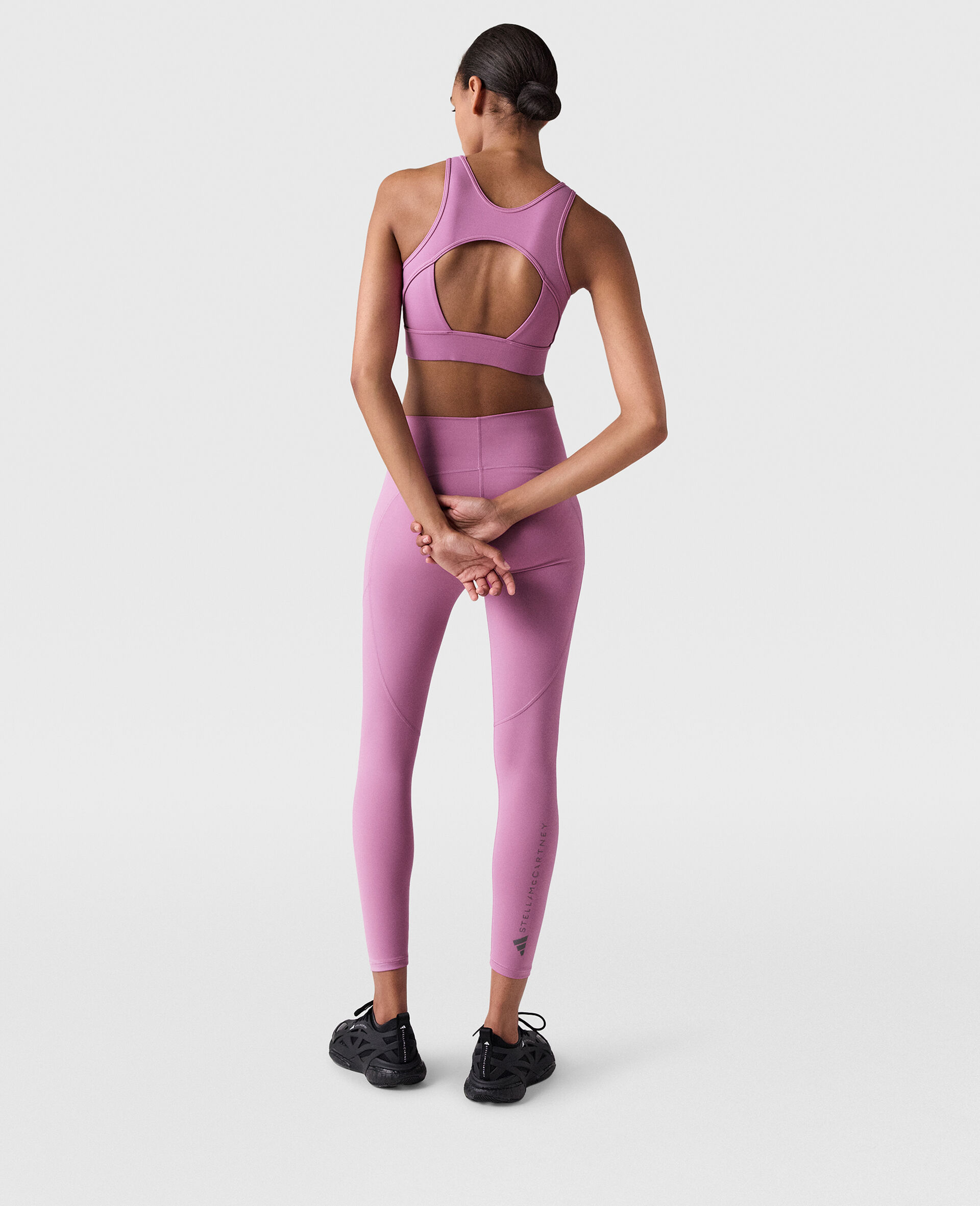 TrueStrength 7/8 Yoga Leggings-Pink-large image number 3