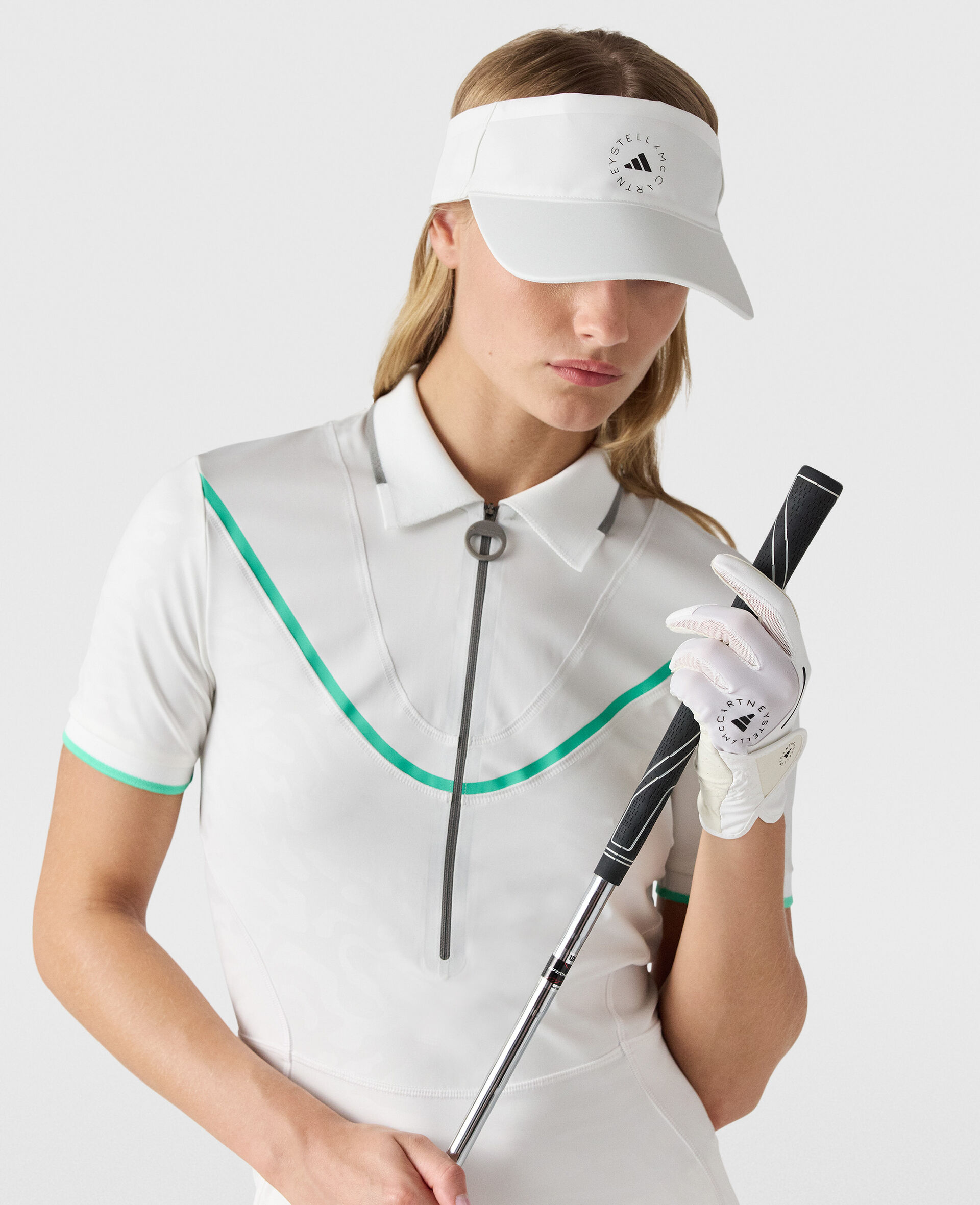 Logo Visor -White-model