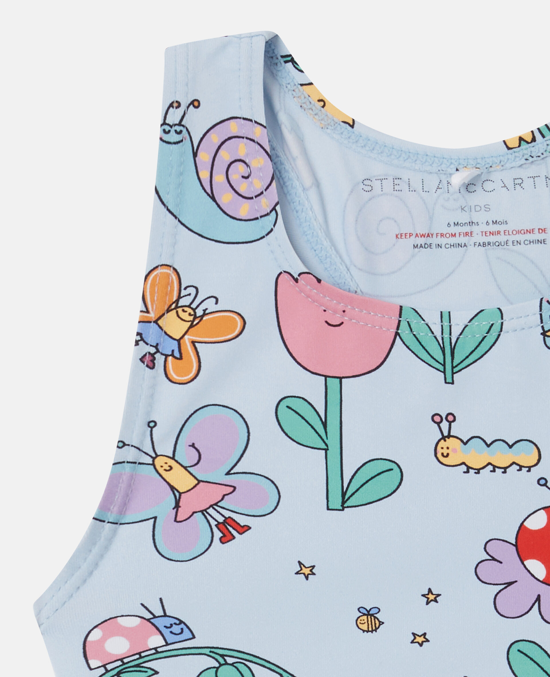 Costume da Bagno con Stampa Floreale-Fantasia-medium