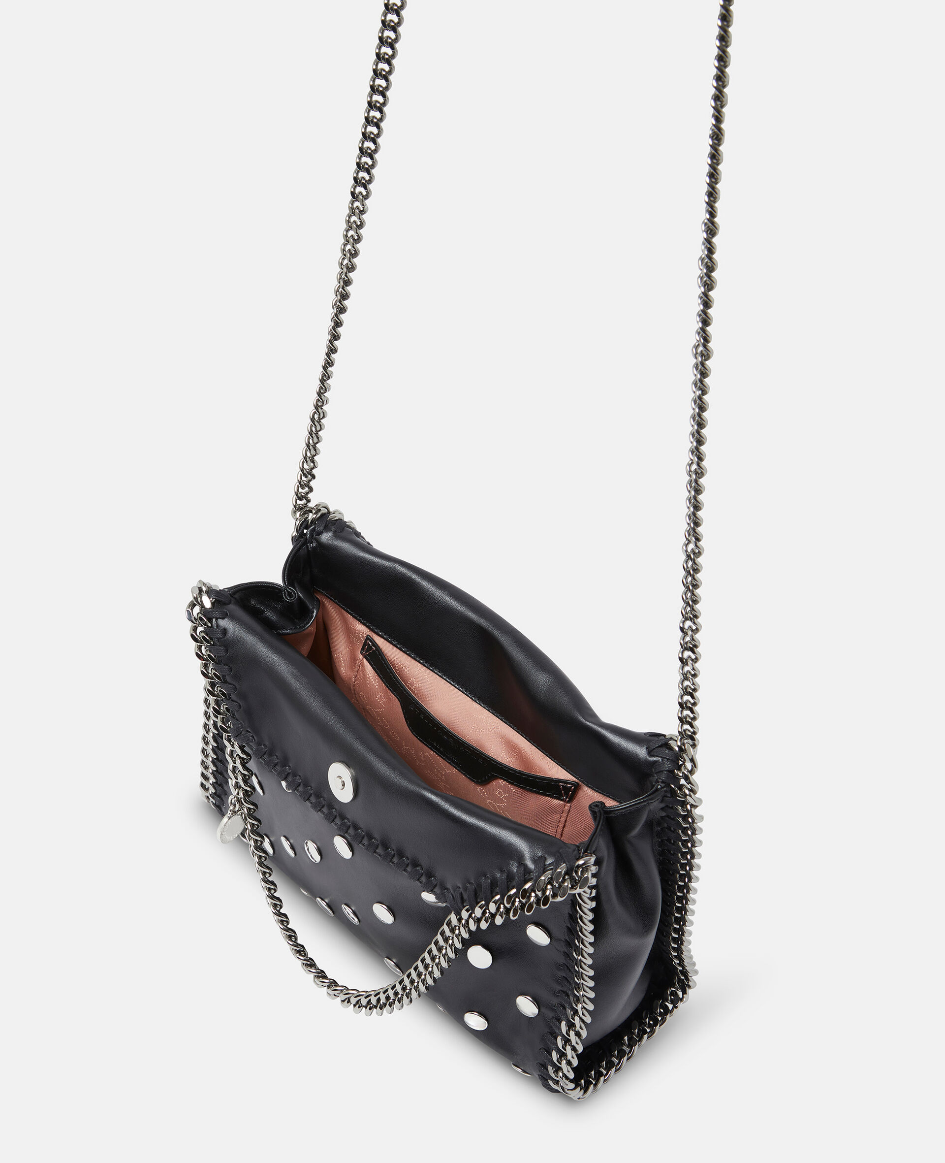 Limited Edition Studded Falabella Mini Tote Bag -Black-large image number 4