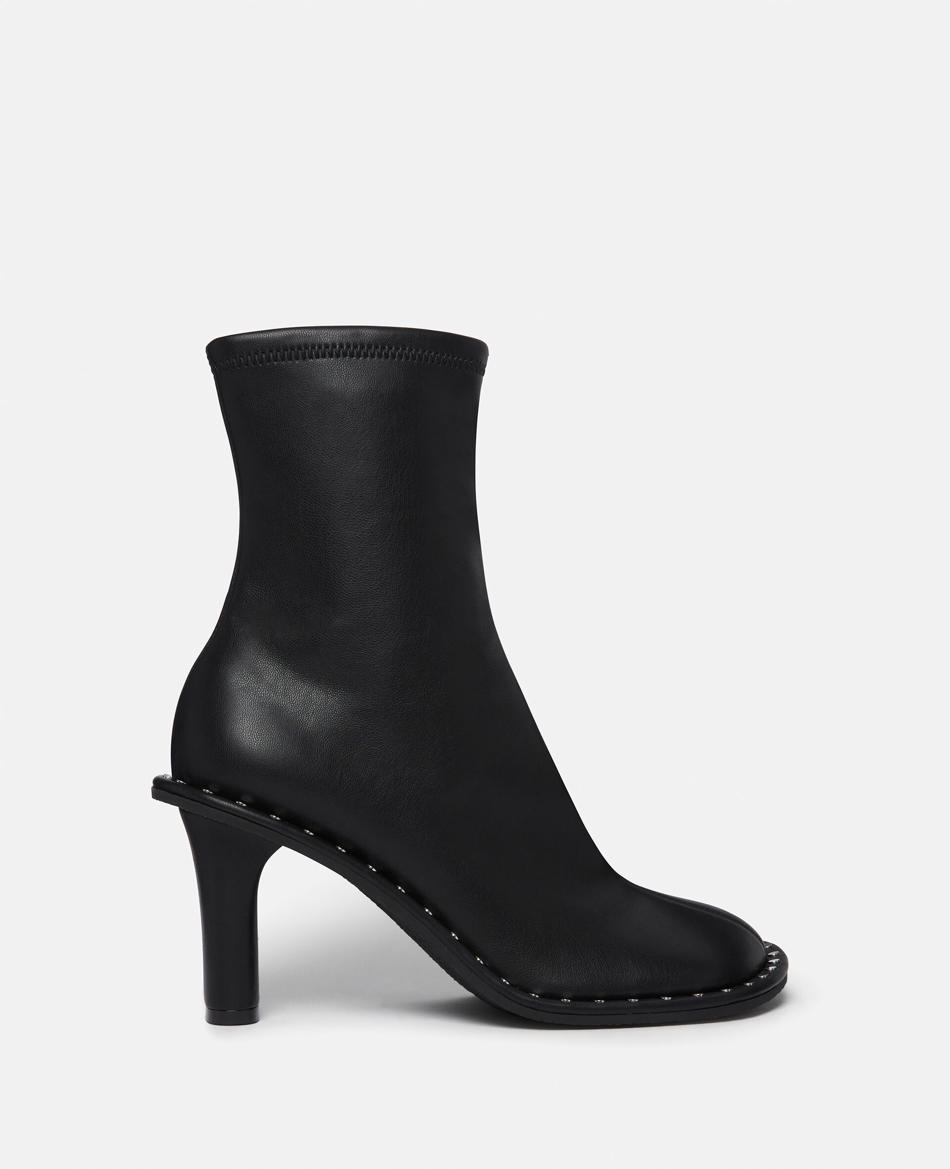 Ryder Heeled Sock Boots-Black-large image number 0