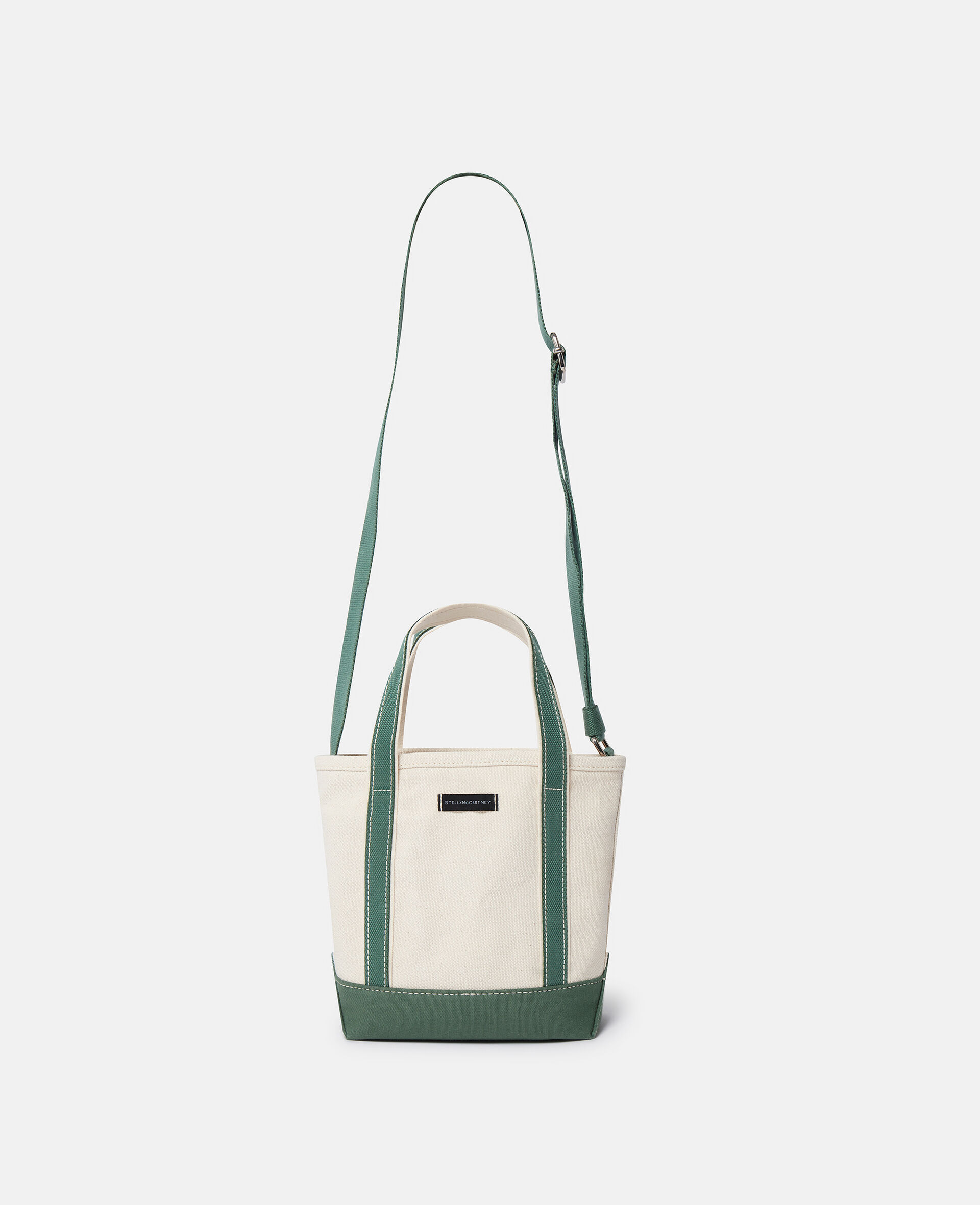 SOS Embroidered Small Tote Bag-Blanc-large image number 4