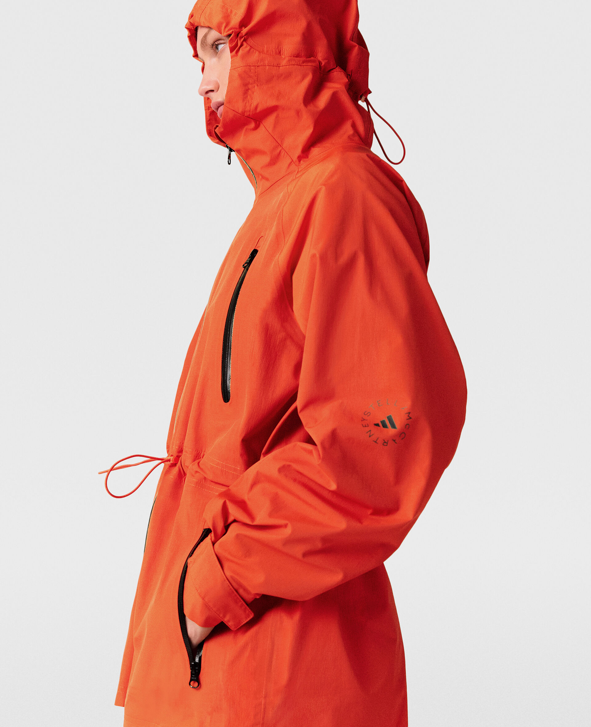 TrueNature Regenjacke mit Kapuze-Rot-large image number 2