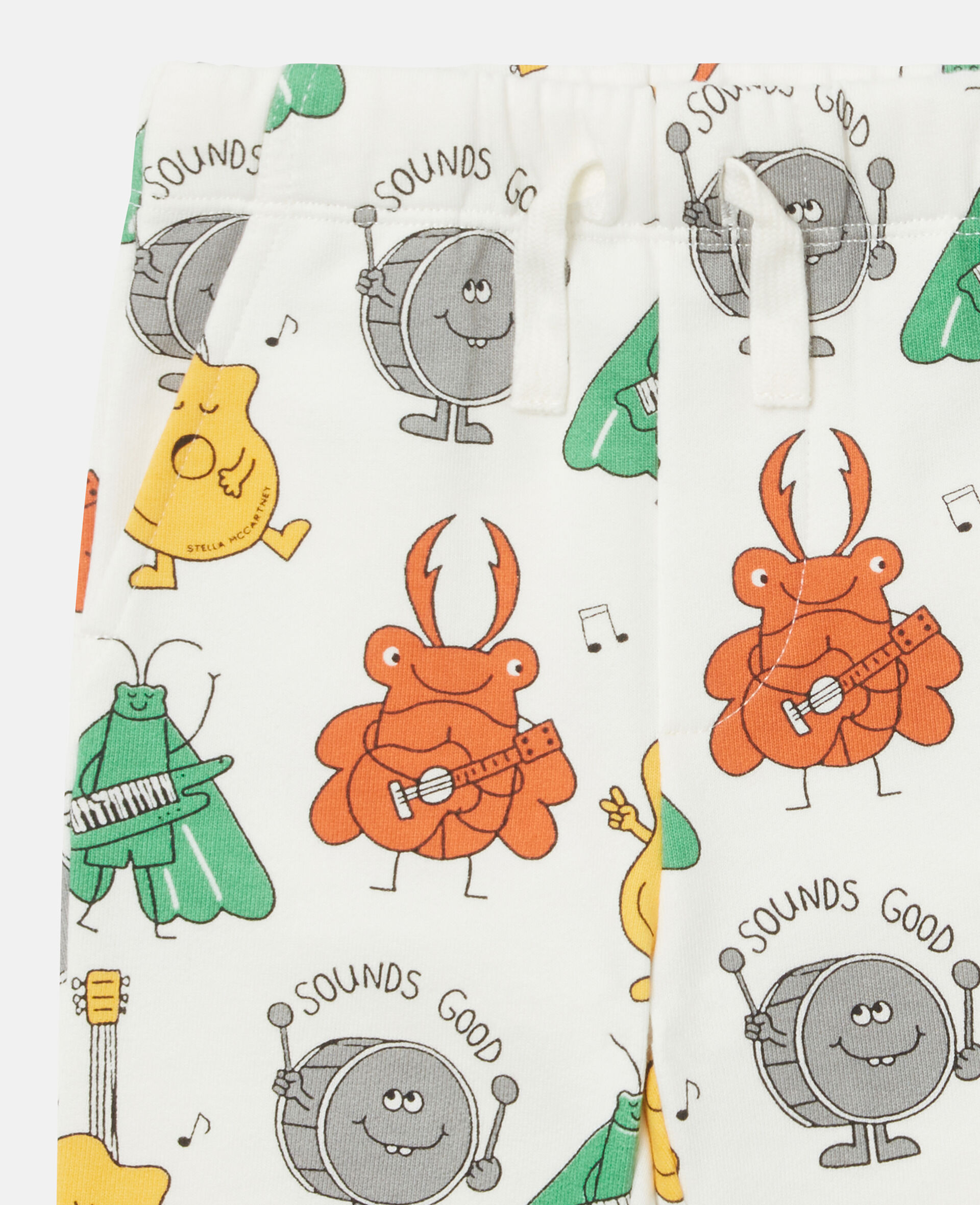 Bug Band Print Joggers-Multicoloured-large image number 1