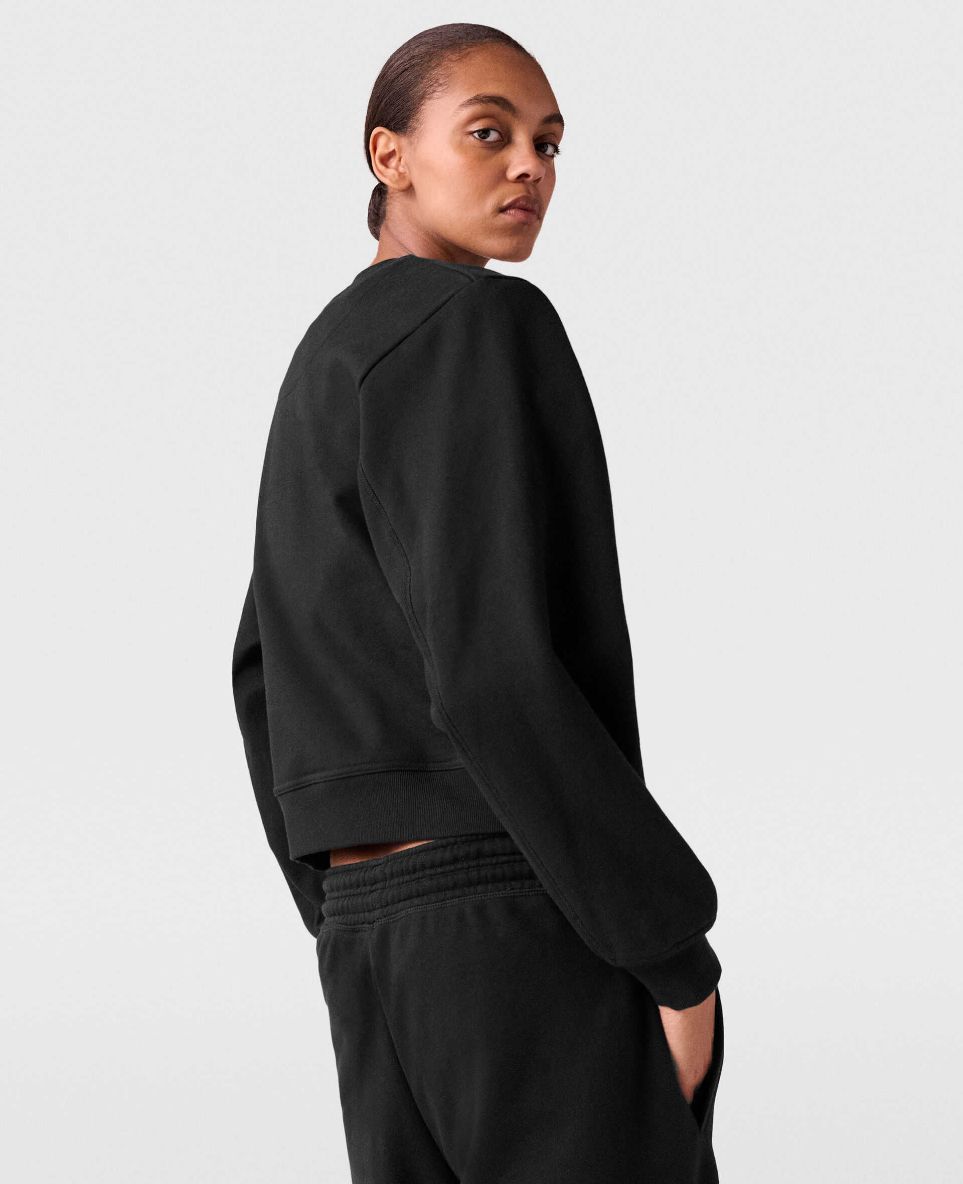 TrueLife Sweatshirt mit Rundhalsausschnitt-Schwarz-large image number 3