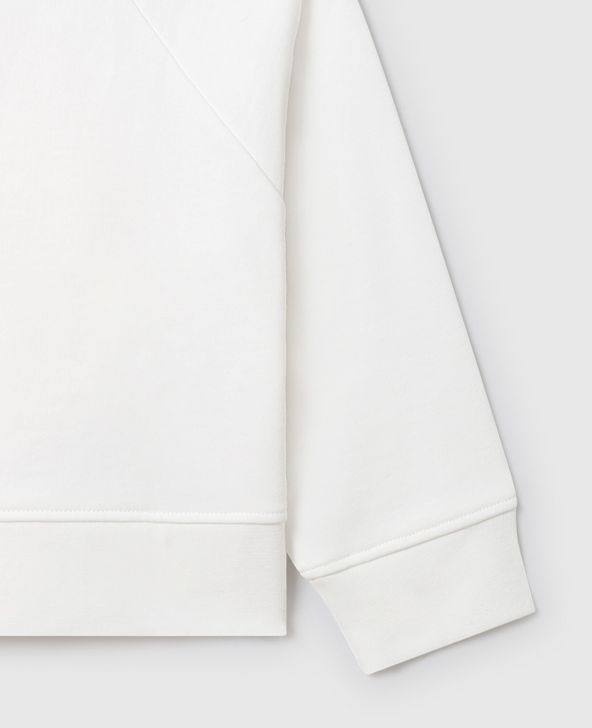 Logo Graphic Sweatshirt-Cream-large image number 1