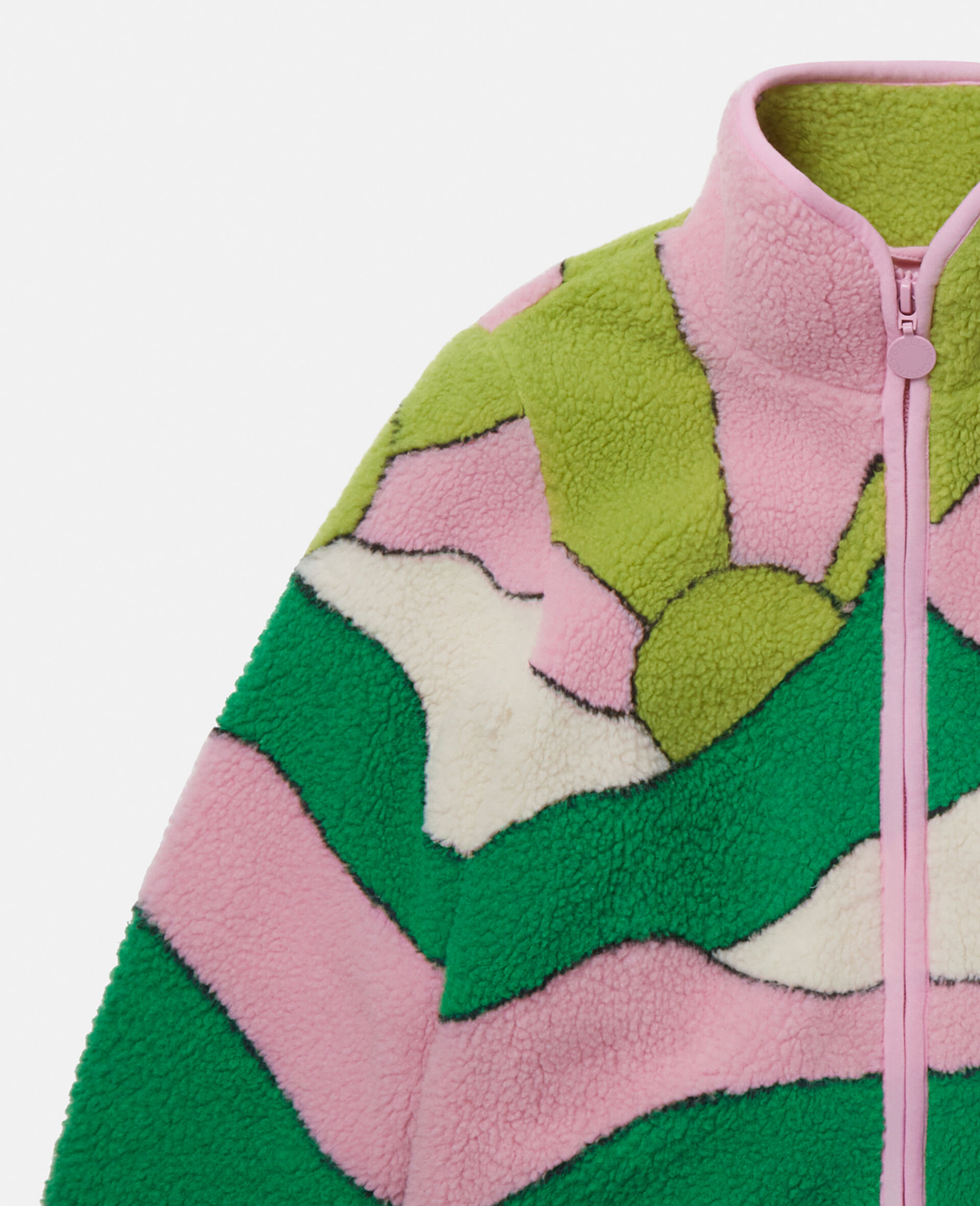 Sunrise Scene Fleece-Multicolour-large image number 2