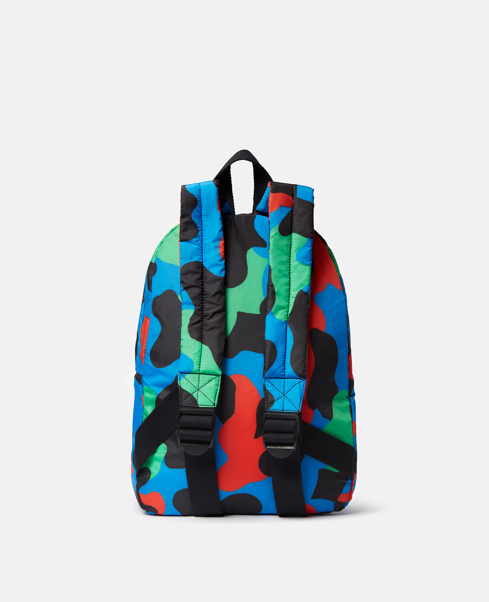 Camouflage Print Backpack-Multicolour-large image number 1