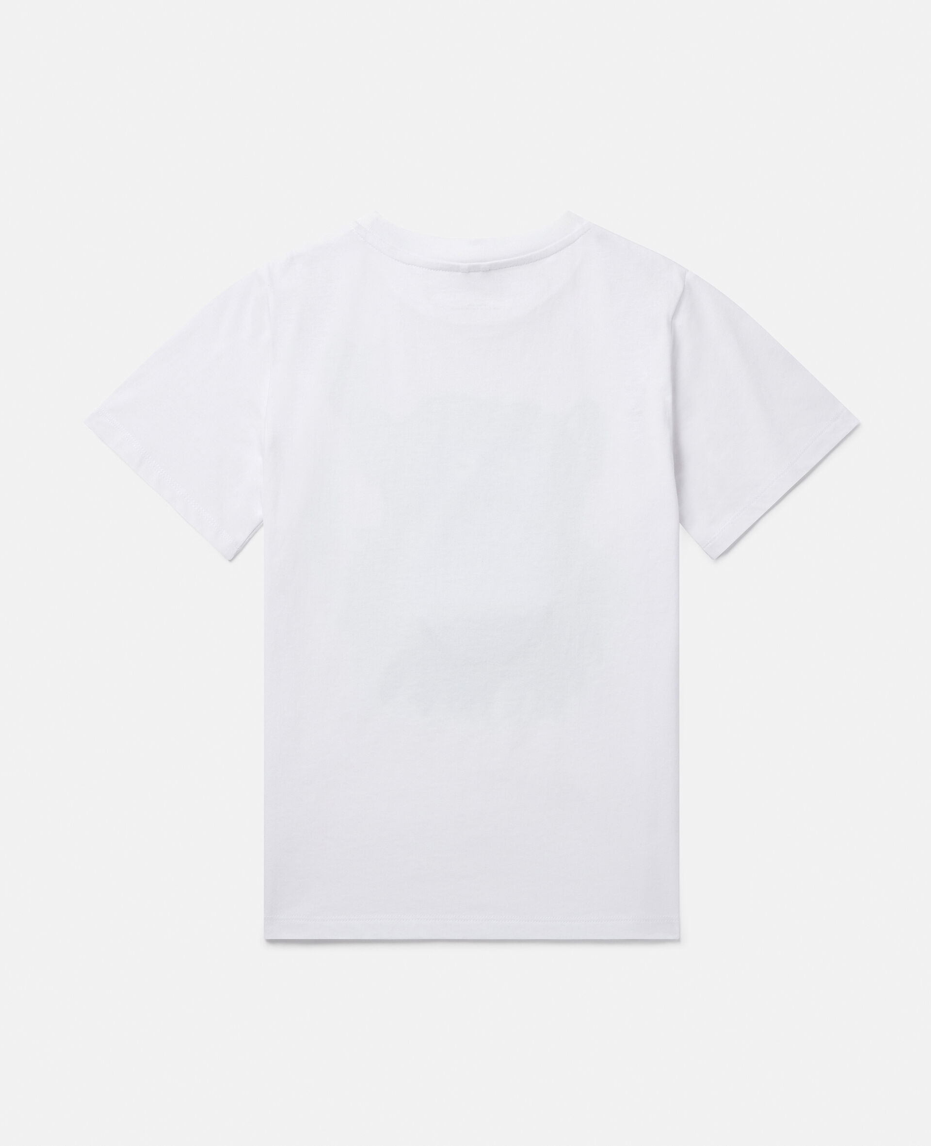 Flap Monkey Face T-Shirt-White-large image number 2